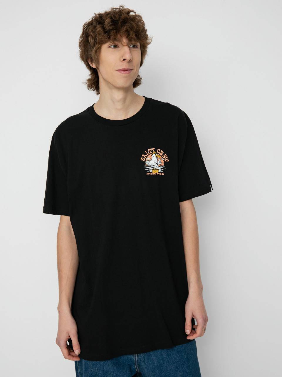 Salty Crew Tailed T-shirt (black)