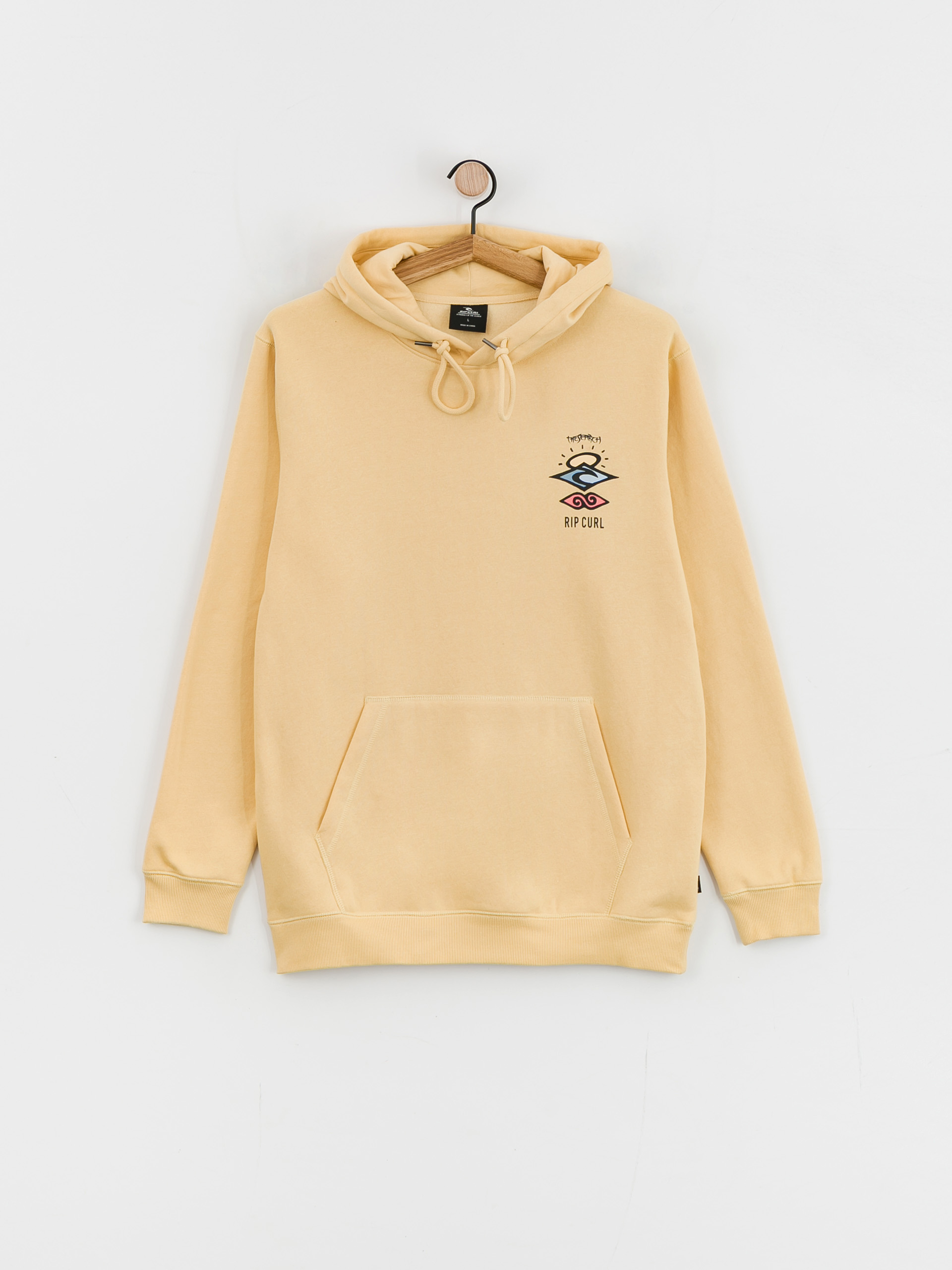 Rip Curl Search Icon HD Hoodie (washed yellow)