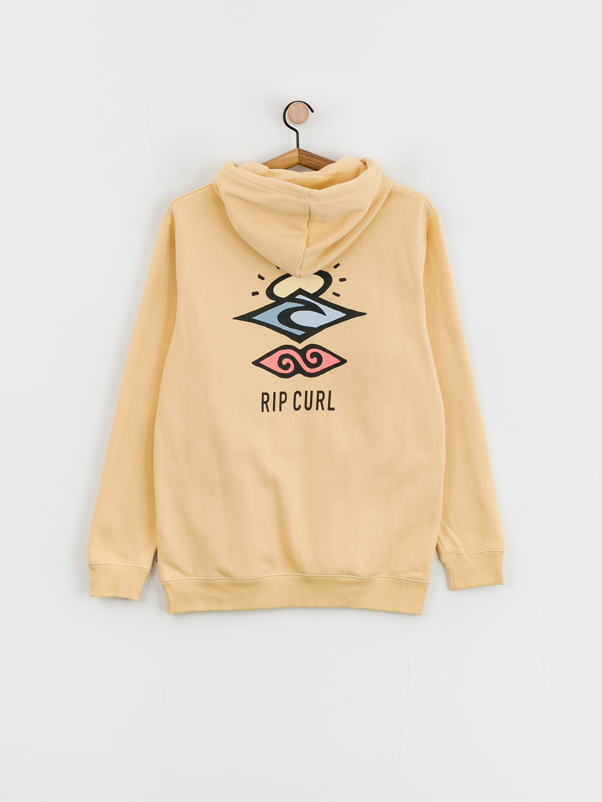 Rip Curl Search Icon HD Hoodie (washed yellow)