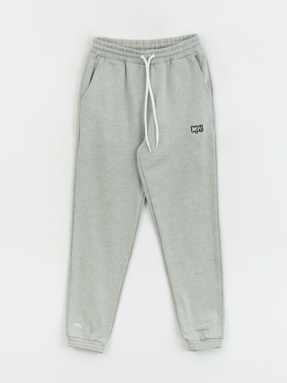 MassDnm Signature Patch Sweatpants Pants (heather grey)