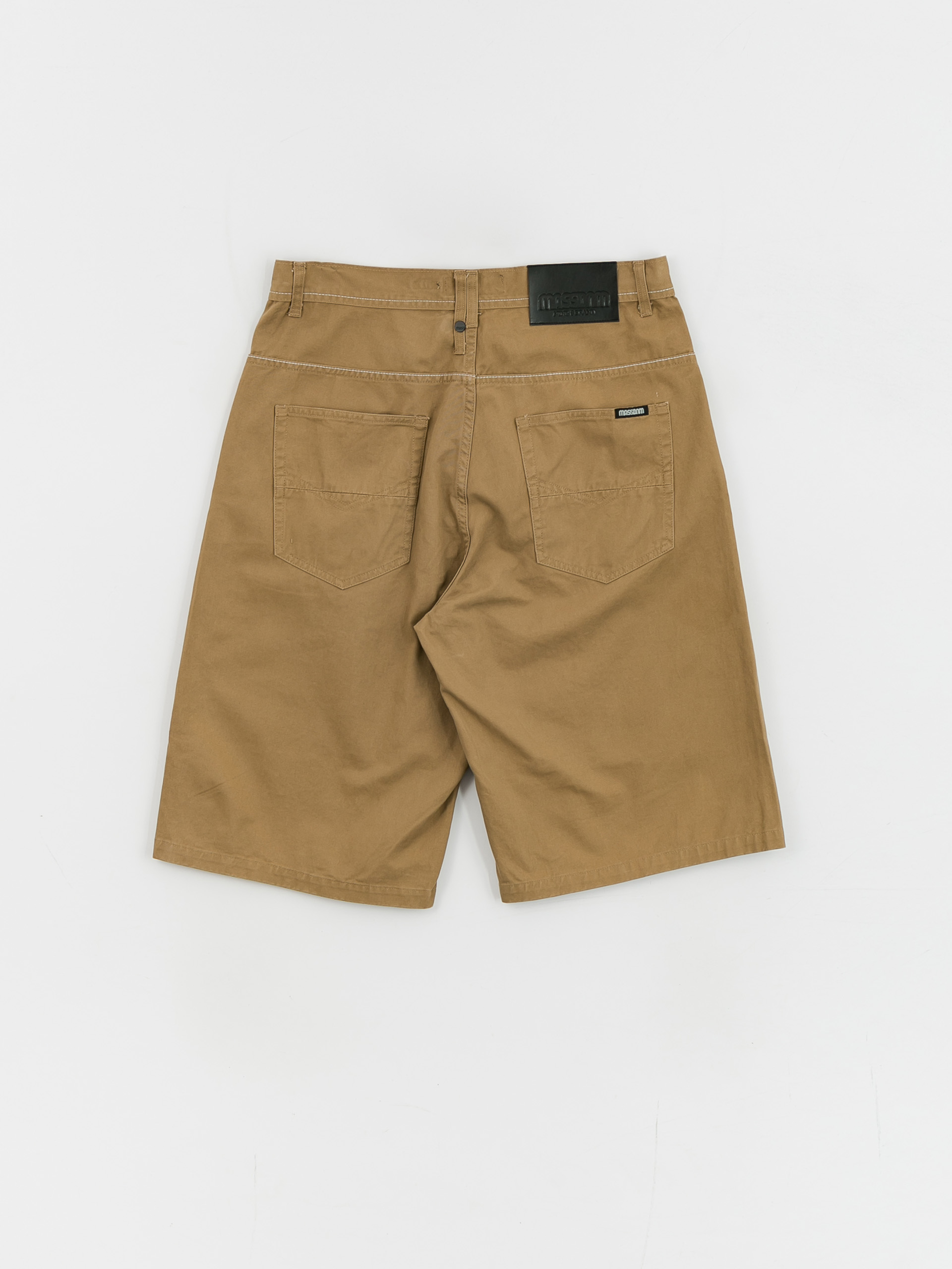 MassDnm Slang Baggy Fit Shorts (beige)
