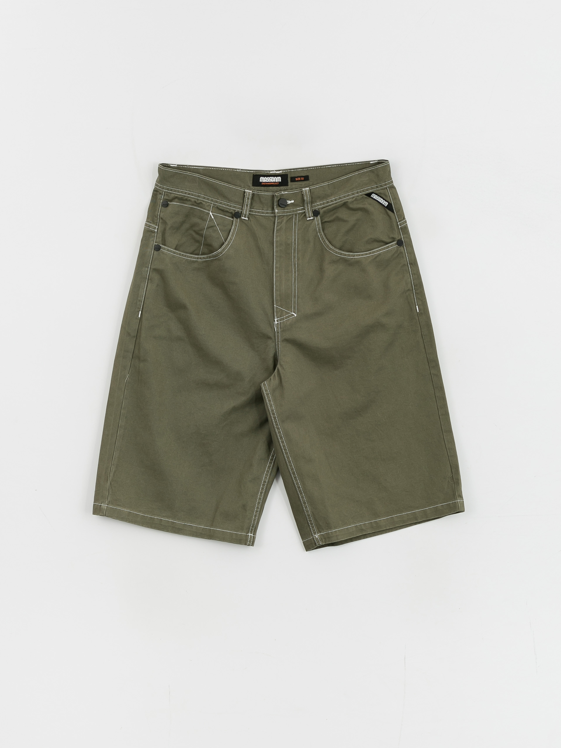 MassDnm Craft Baggy Fit Shorts (olive)