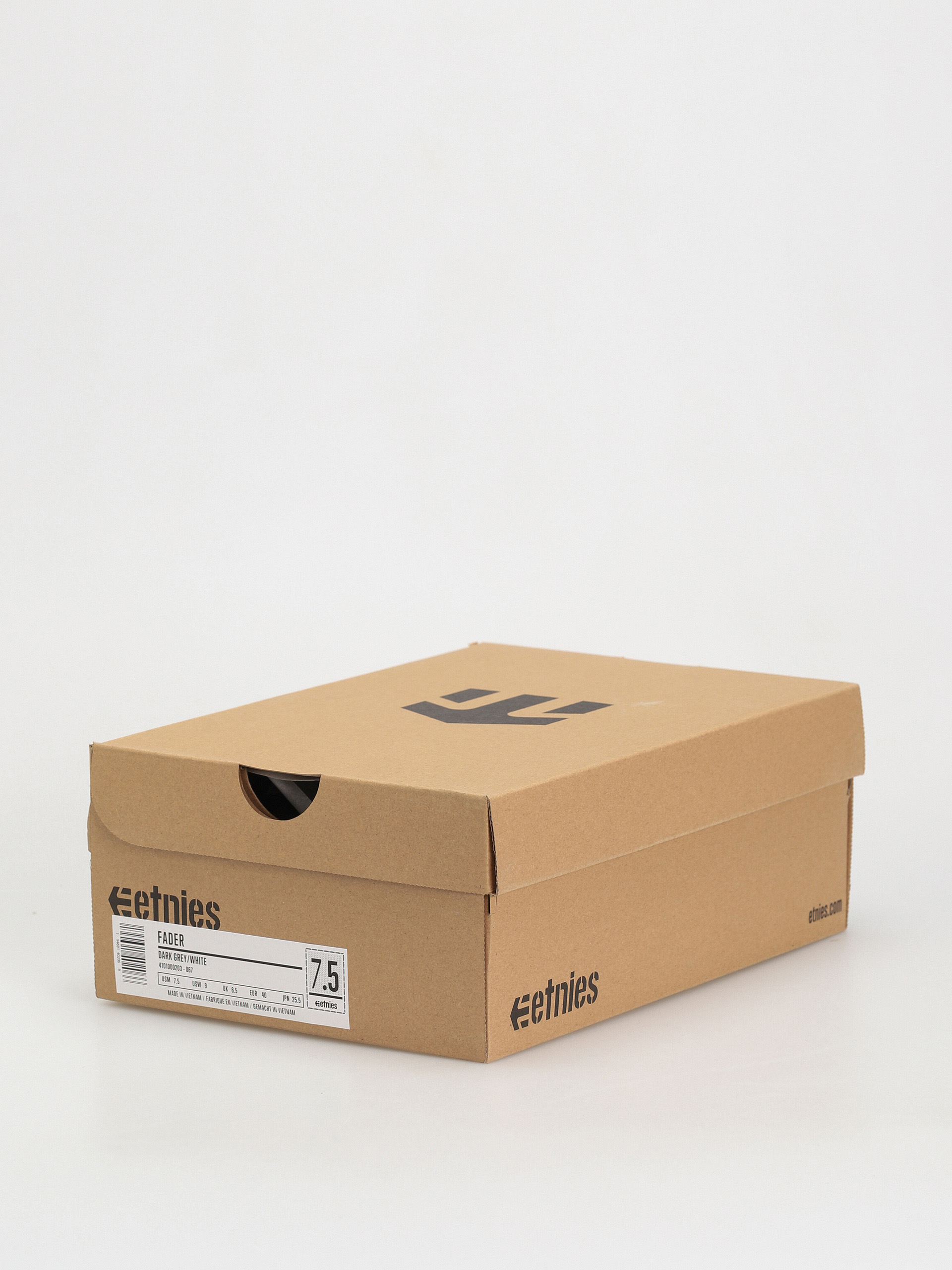 Etnies Fader Shoes (dark grey/white)