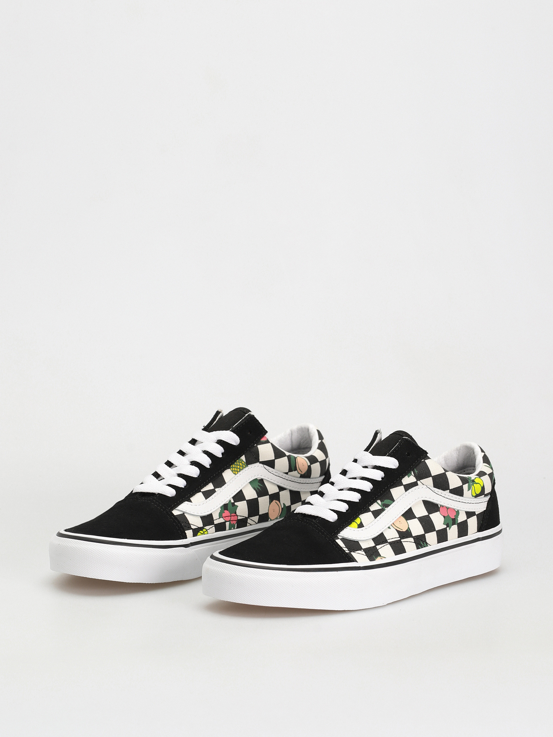 Vans Old Skool Schuhe Wmn (fruit checkerboard black/white)
