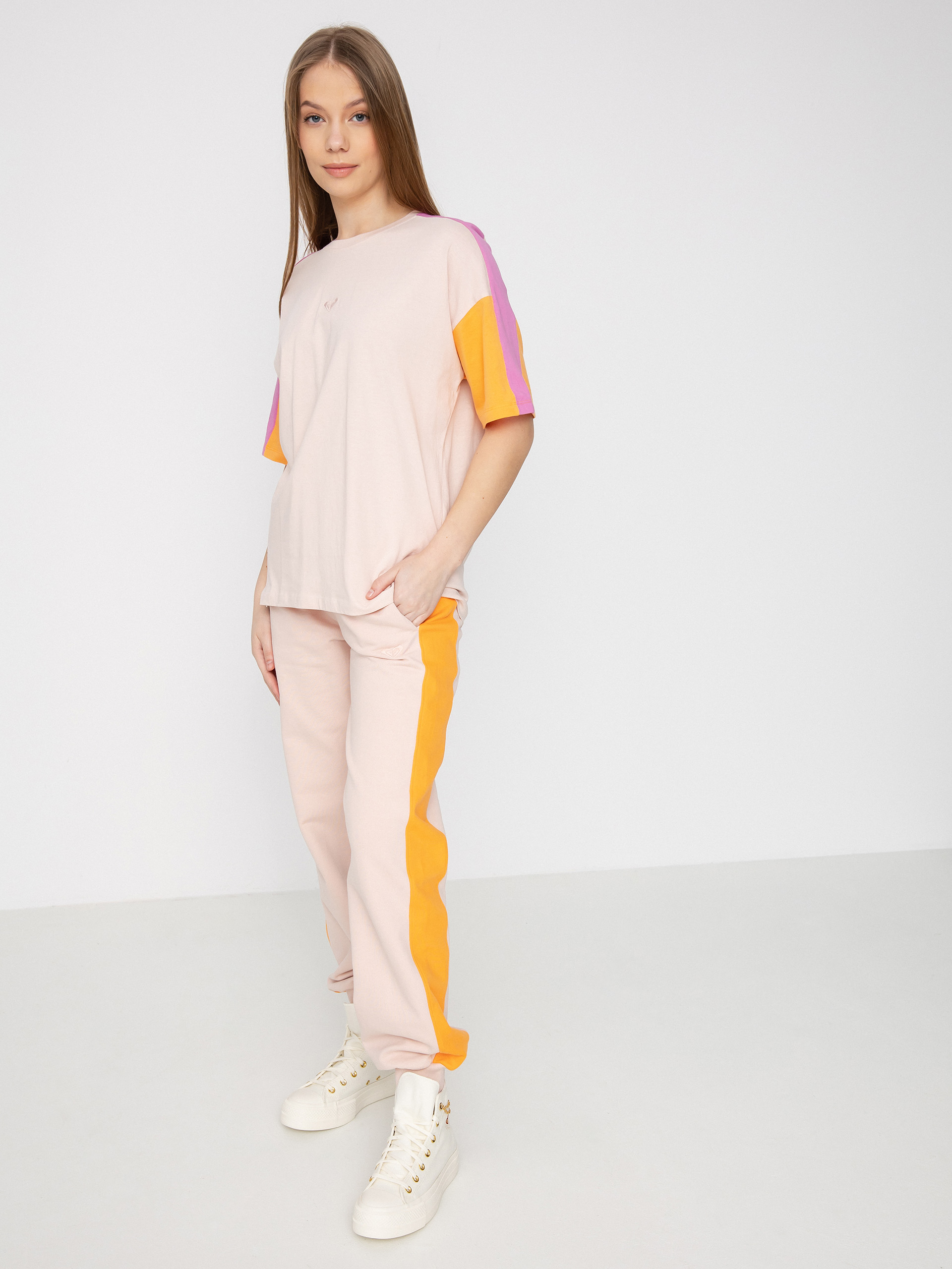 Roxy Essential Energy Cblock T-shirt Wmn (peach whip)