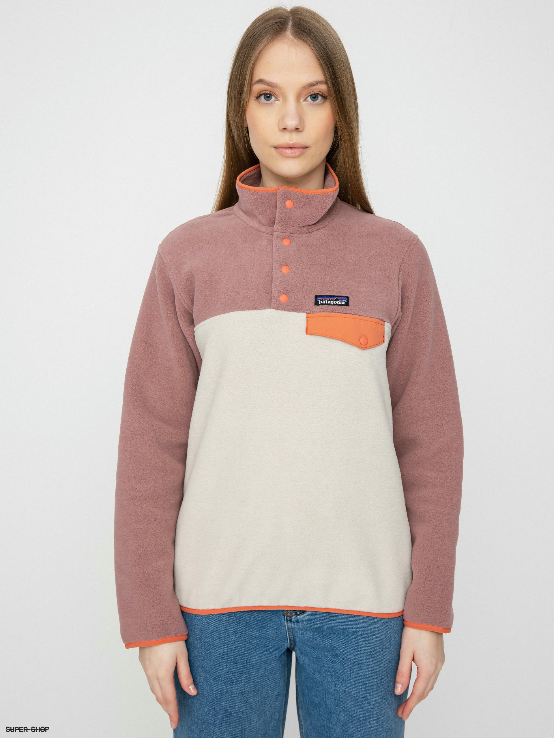 Patagonia Lightweight Synch Snap T Fleece Wmn (pumice)