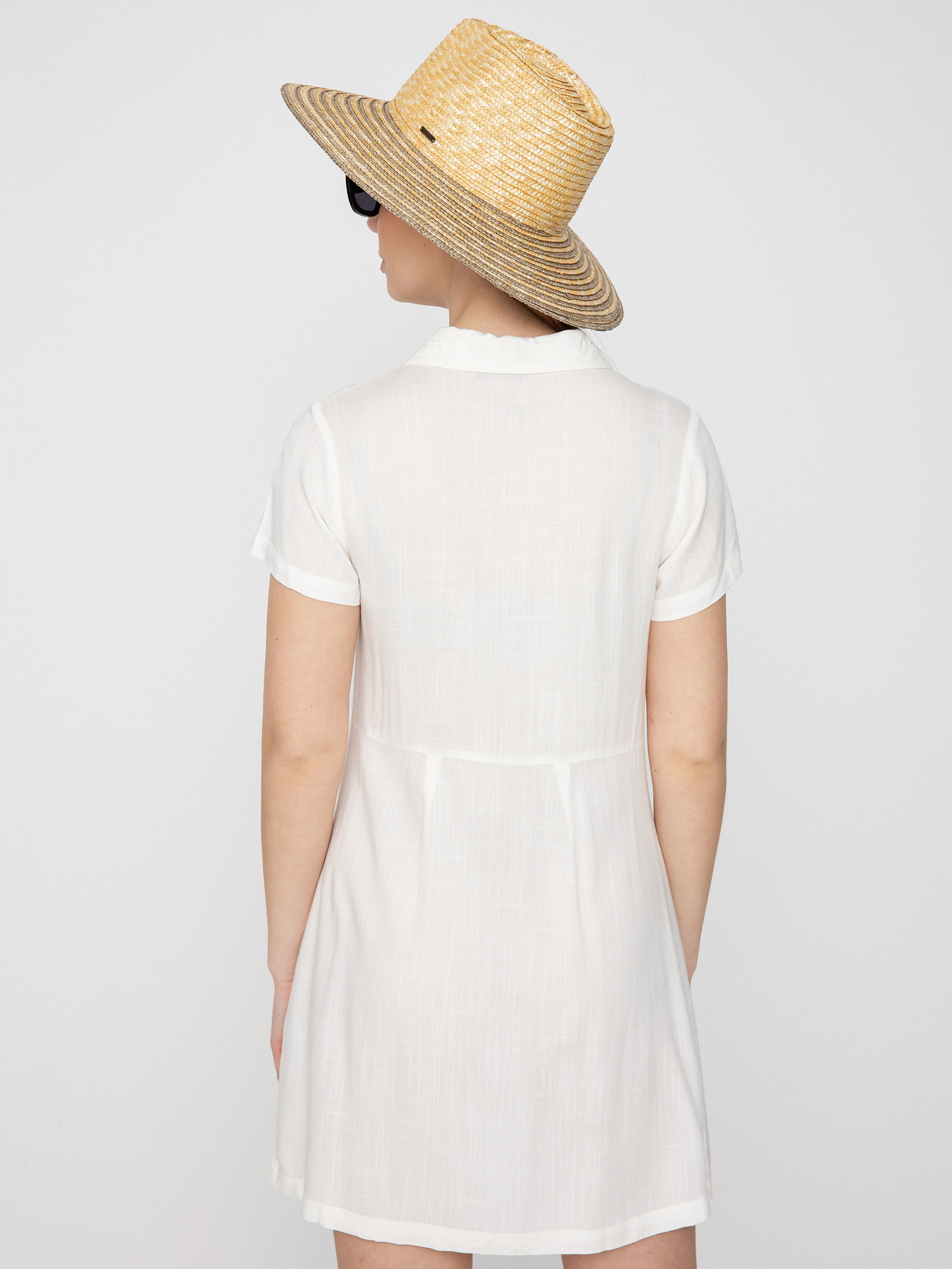 Volcom Coco Ho Shirt Dress Wmn (star white)