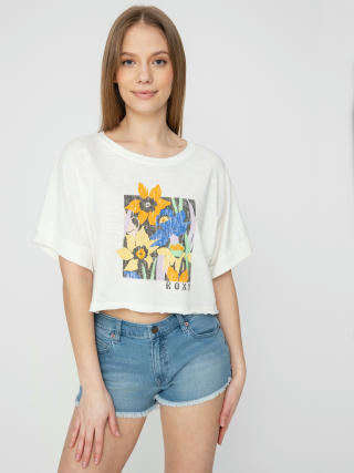 Roxy Tiki & Surf Tee B T-shirt Wmn (snow white)
