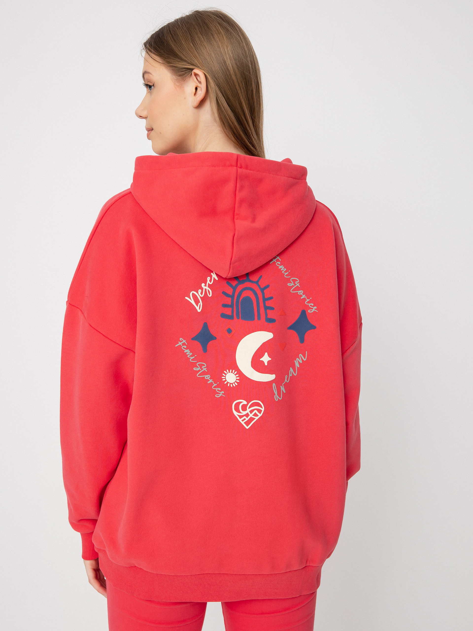 Femi Stories Gaja HD Hoodie Wmn (apnk)