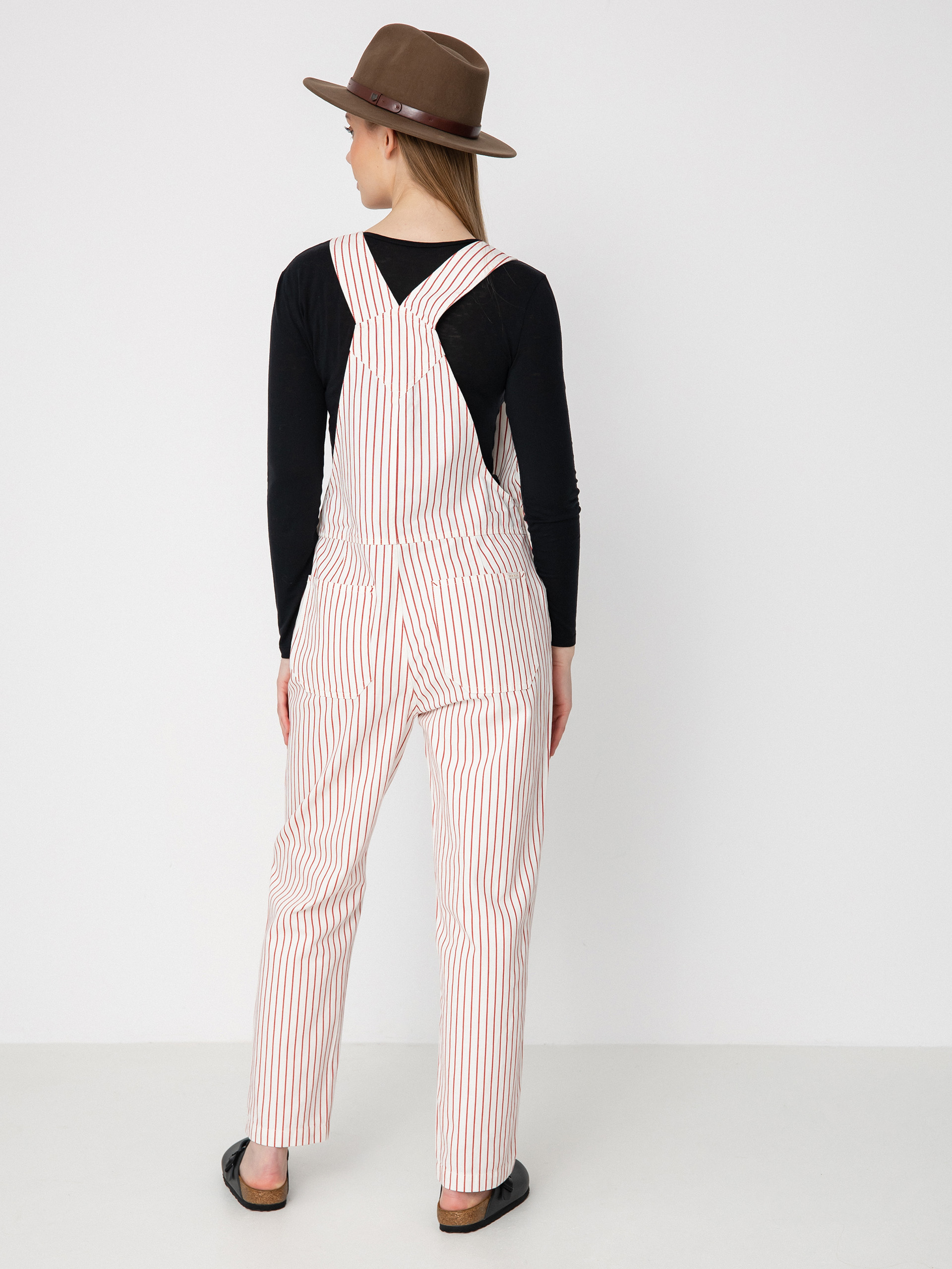 Brixton Costa Overall Hose Wmn (aloha red)