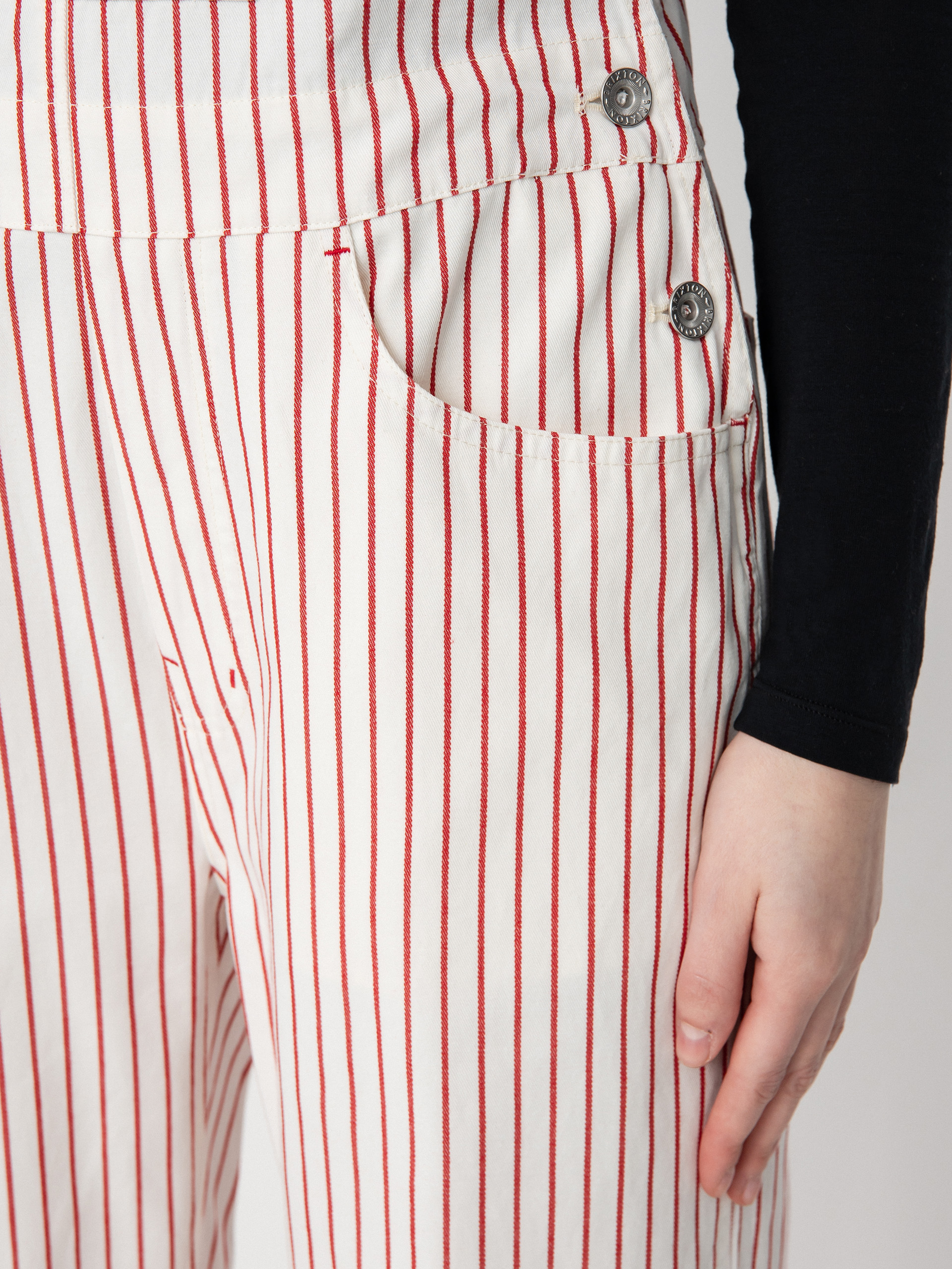 Brixton Costa Overall Hose Wmn (aloha red)