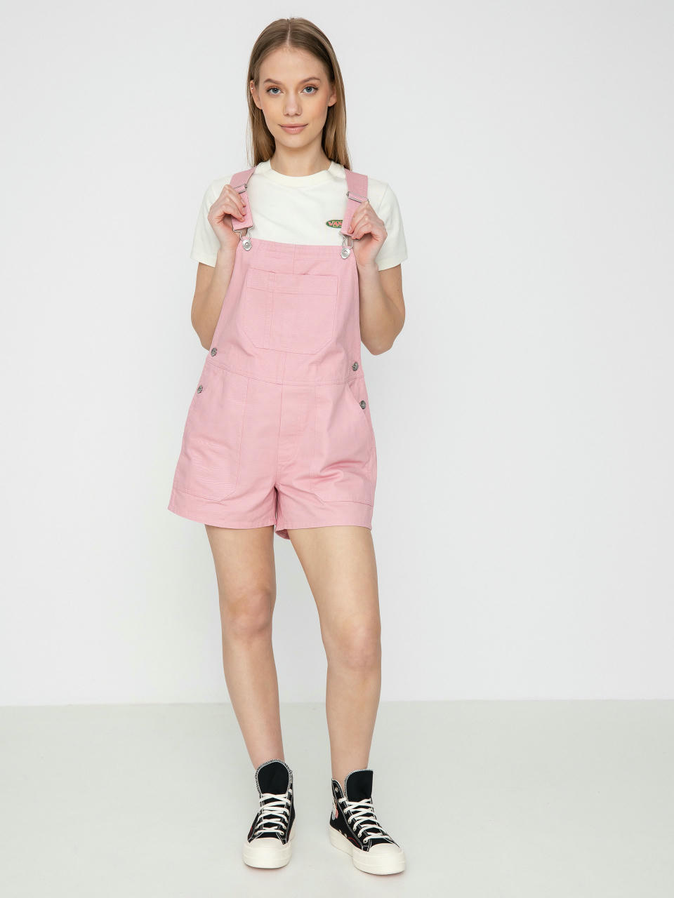 Brixton Costa Overall Shorts Wmn (pink nectar)