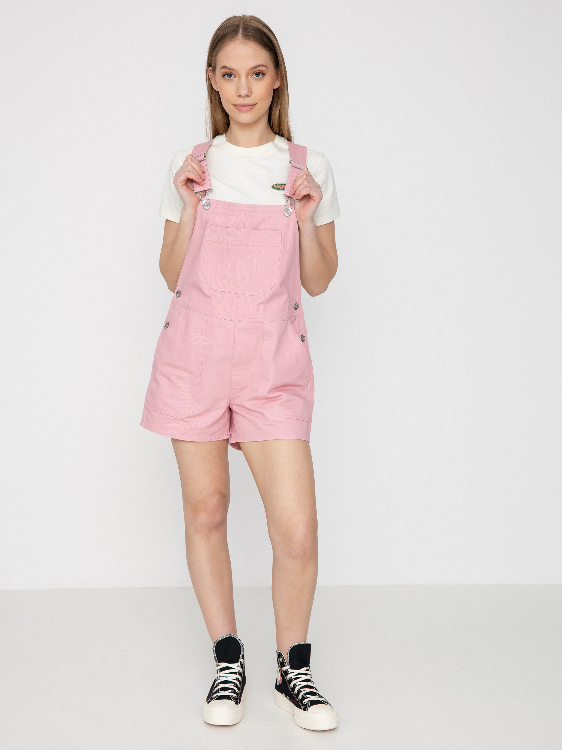 Brixton Costa Overall Shorts Wmn (pink nectar)