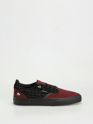 Emerica Dickson X Independent Shoes (red/black)
