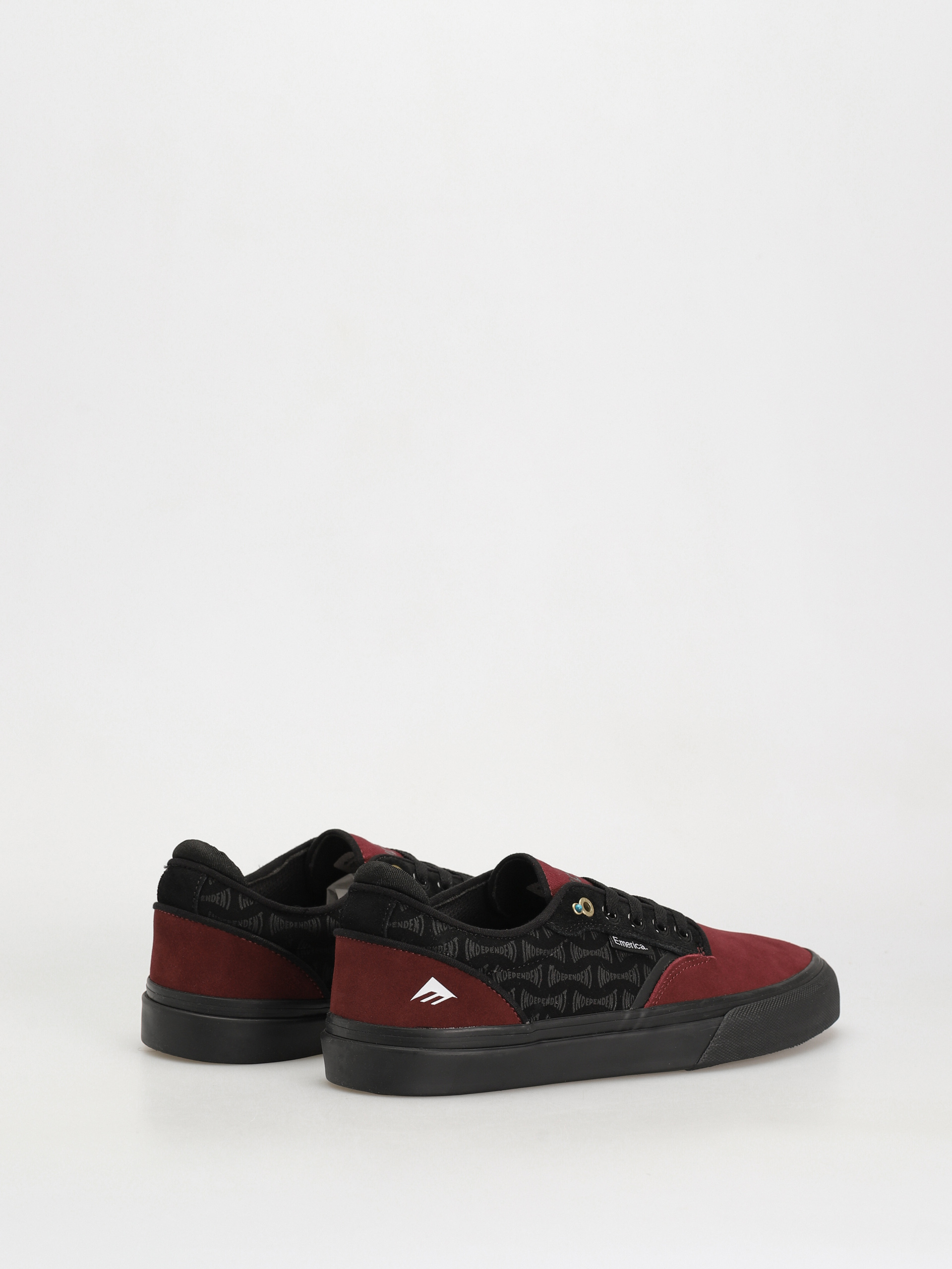 Emerica Dickson X Independent Shoes (red/black)