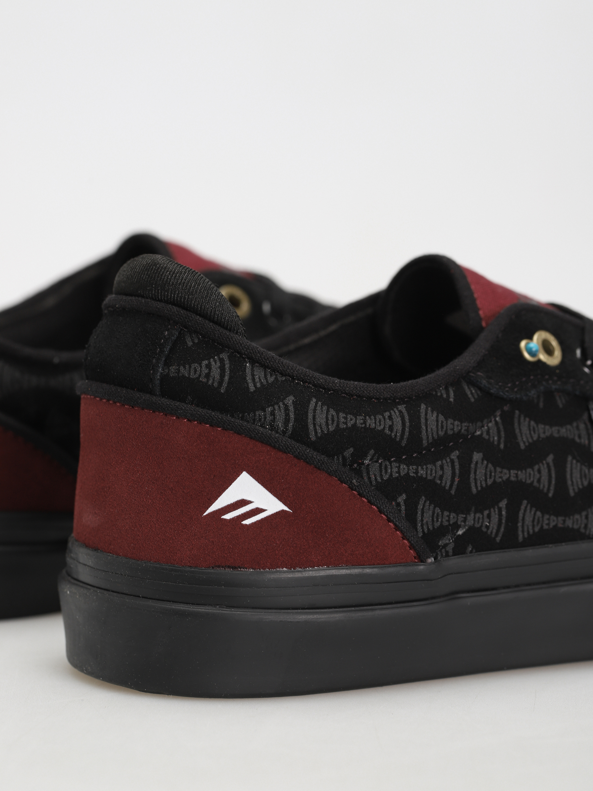 Emerica Dickson X Independent Shoes (red/black)