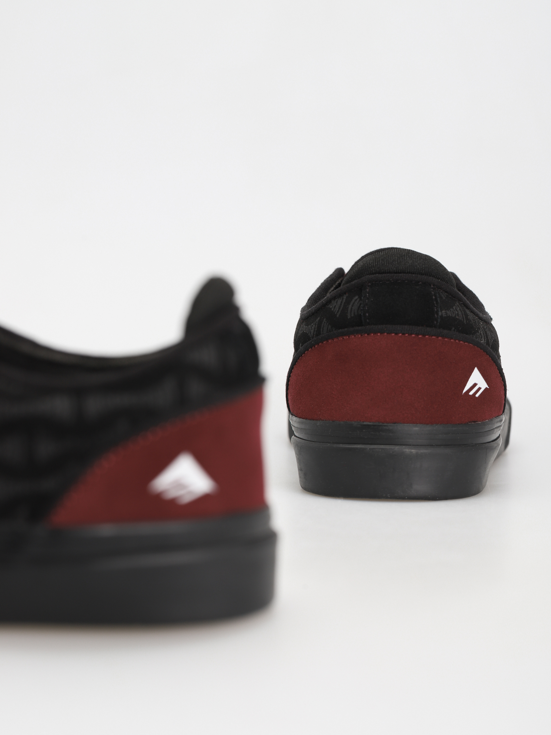 Emerica Dickson X Independent Shoes (red/black)