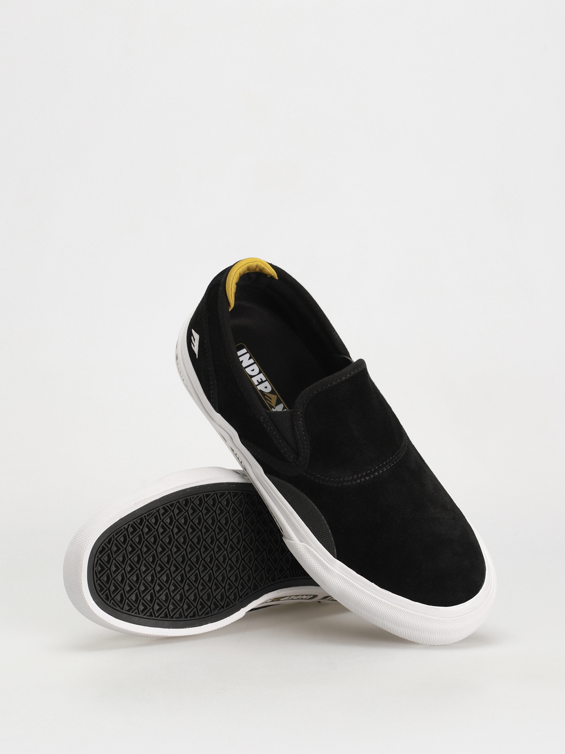 Emerica Wino G6 Slip On X Independent Shoes - black (black)