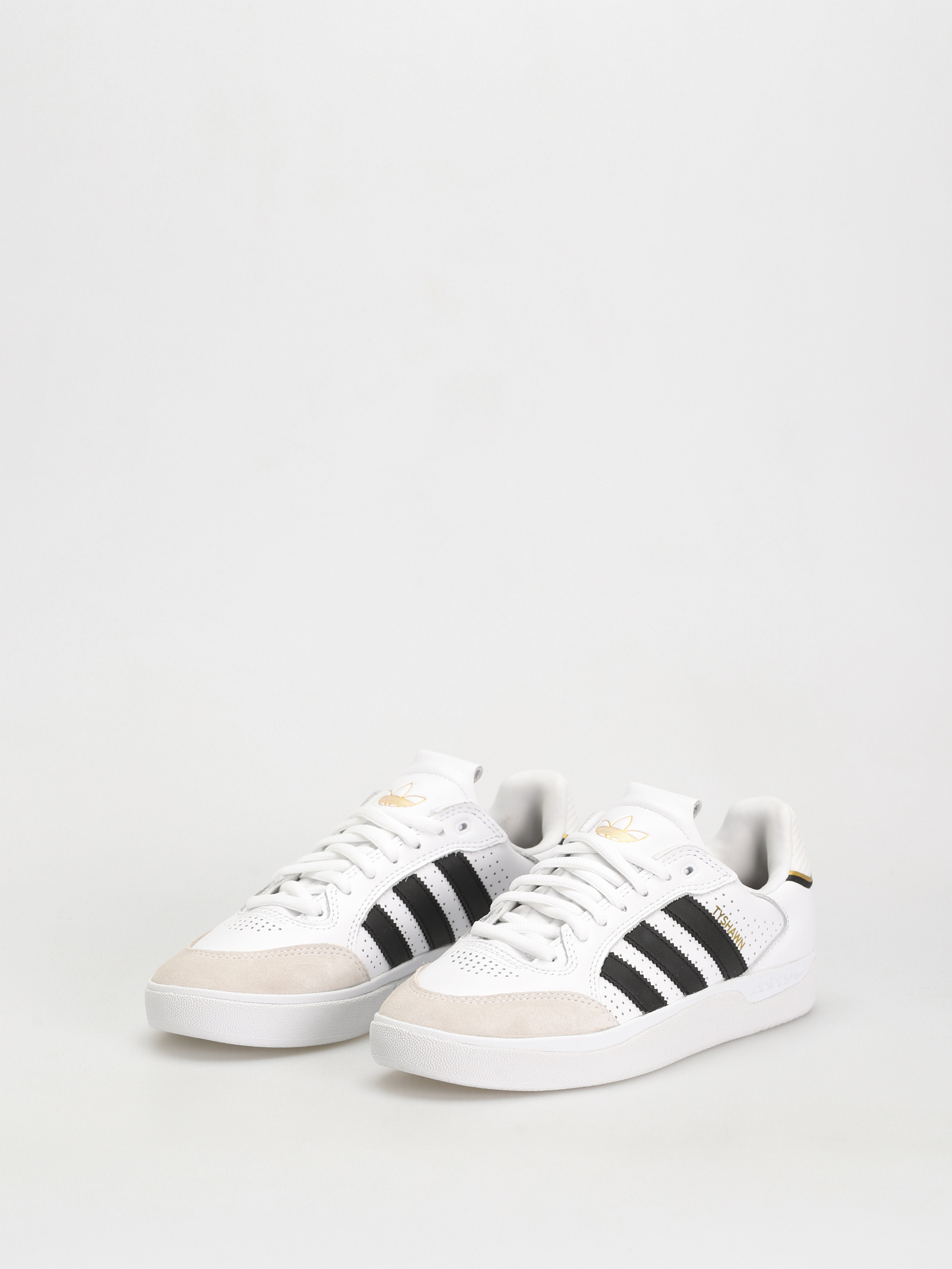adidas Tyshawn Low Shoes (ftwwht/cblack/goldmt)