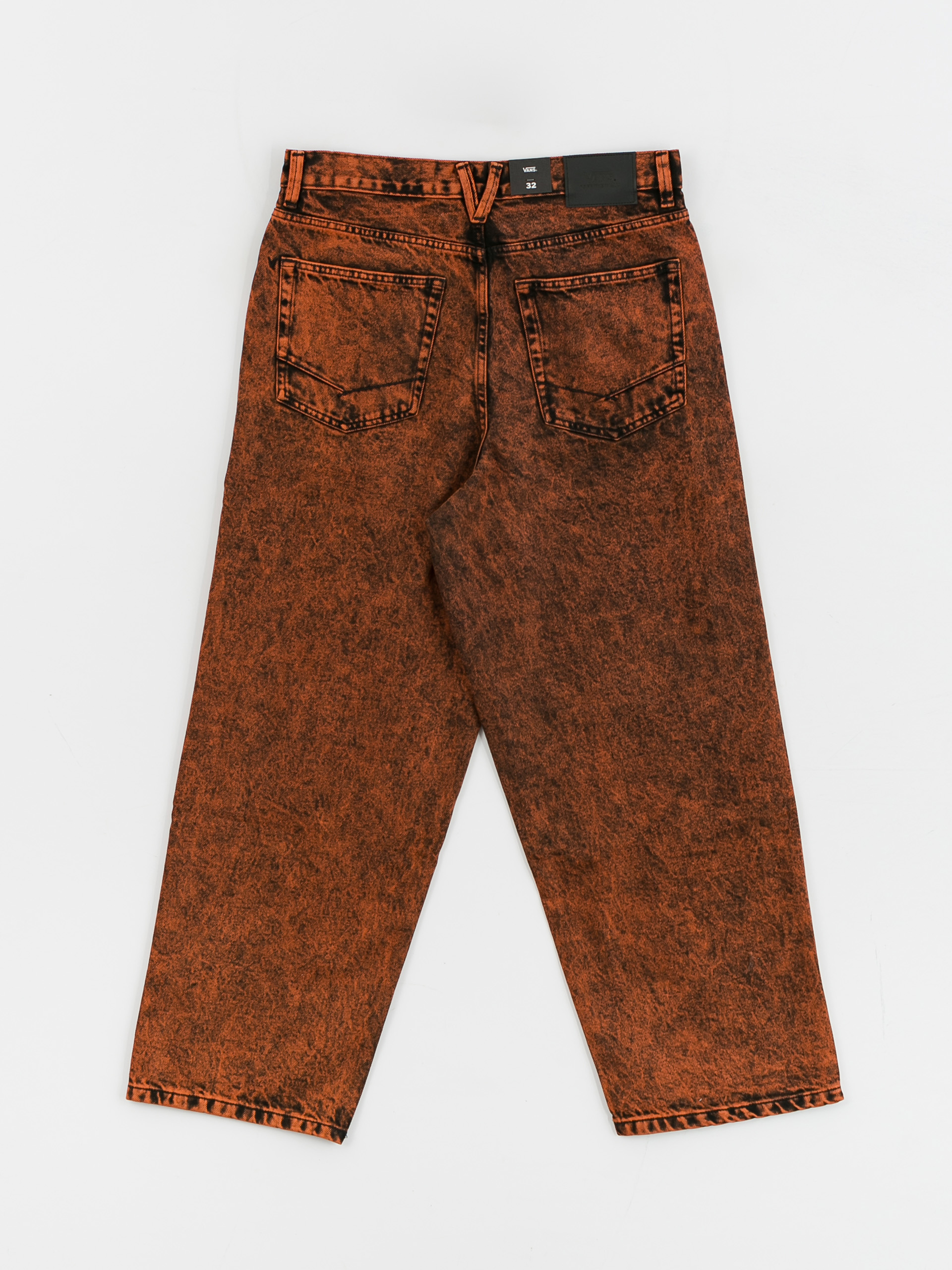 Vans Covina 5Pckt Baggy Denim Pants (scarlet ibis)