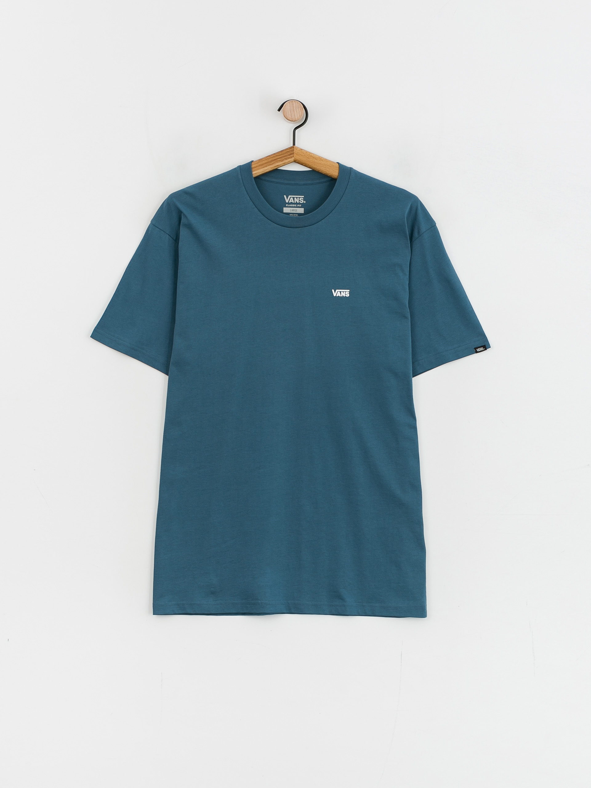 Vans Left Chest Logo T-shirt (vans teal/white)