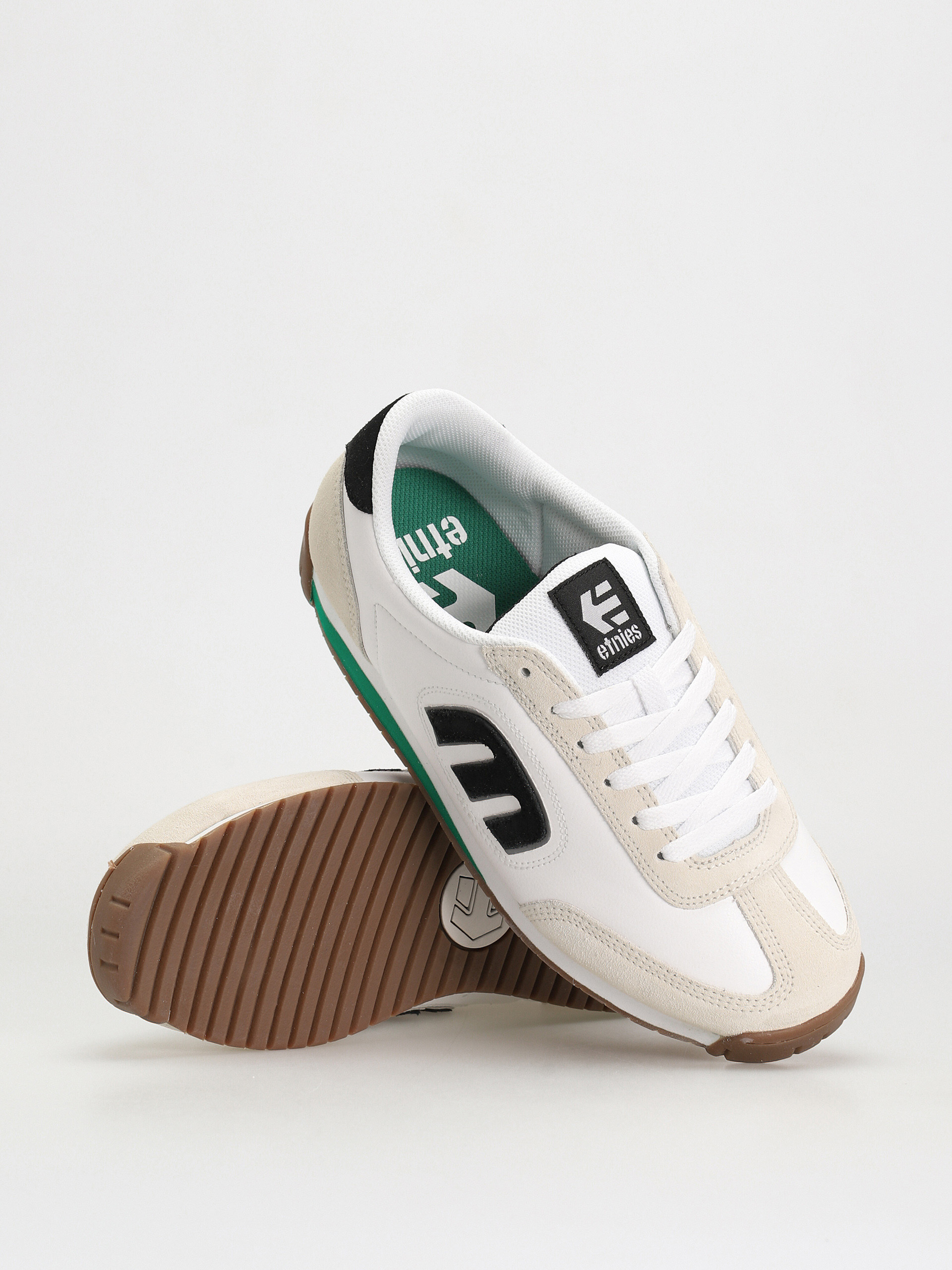 Etnies Lo Cut II Ls Shoes (white/black/green)