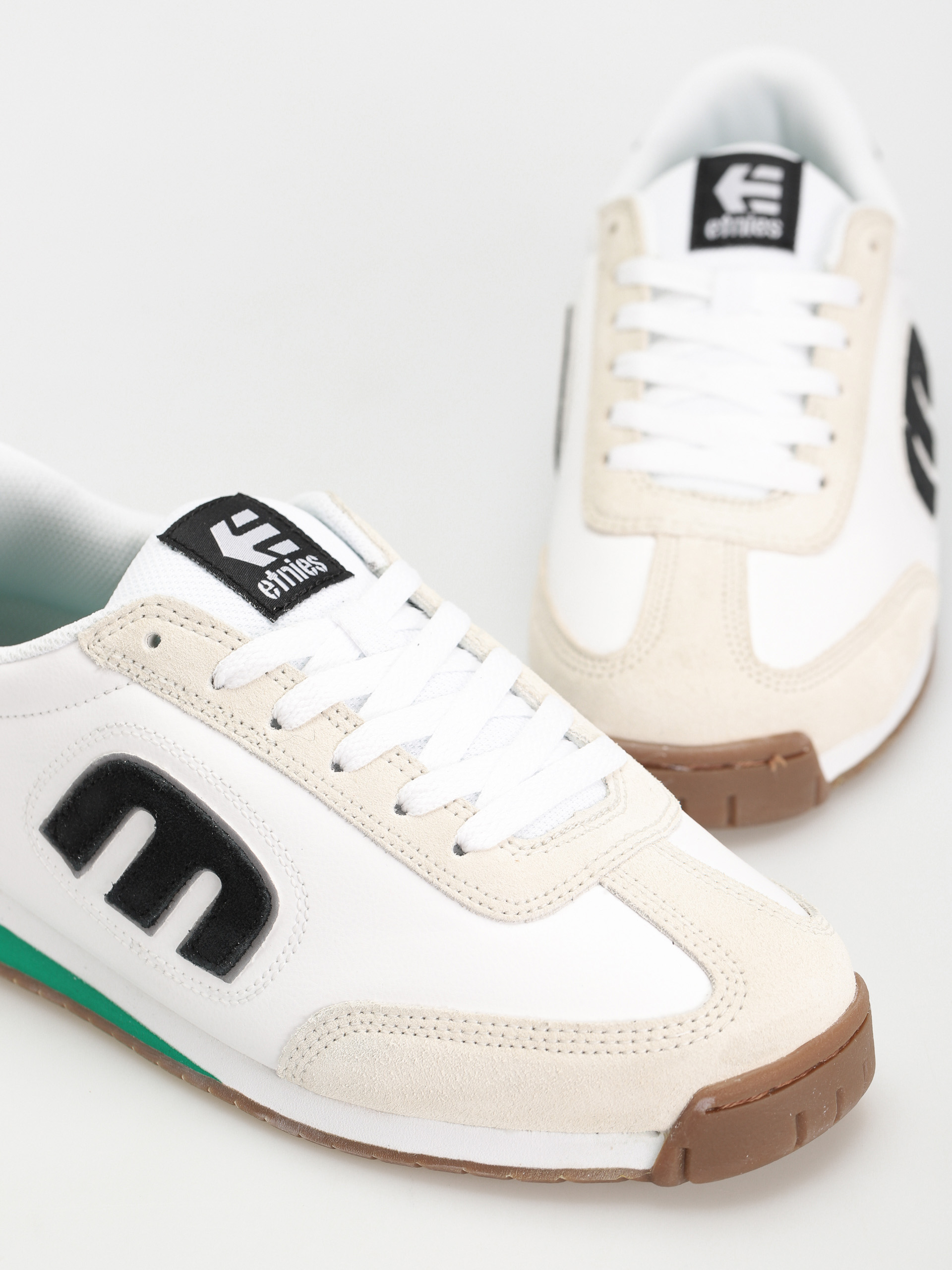 Etnies Lo Cut II Ls Shoes (white/black/green)