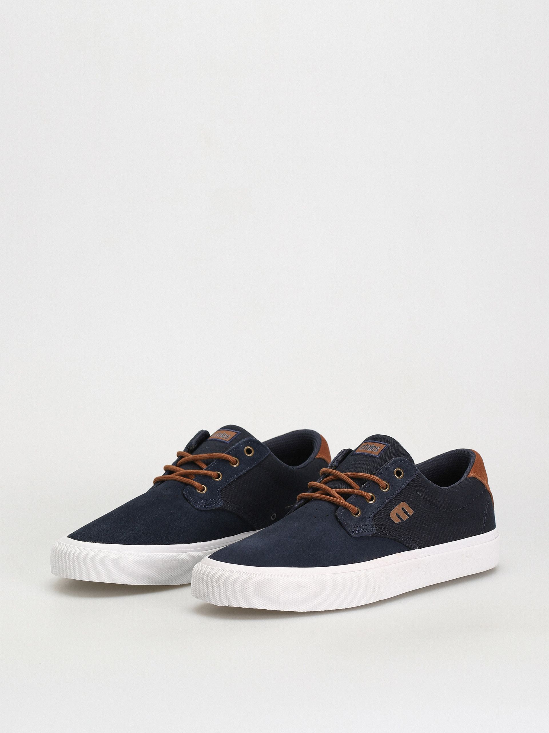 Etnies Singleton Vulc Xlt Shoes (navy/brown/white)