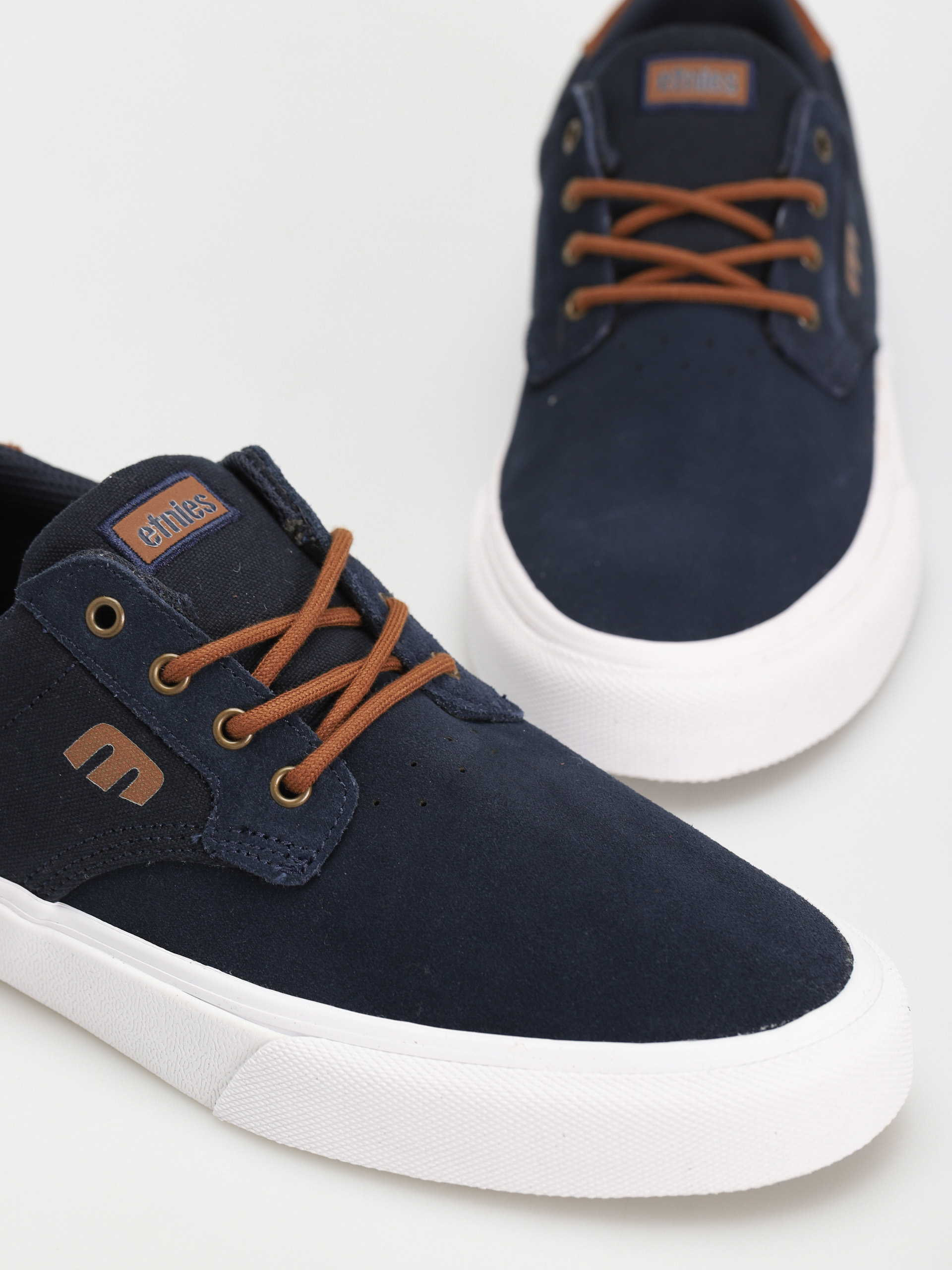 Etnies Singleton Vulc Xlt Shoes (navy/brown/white)