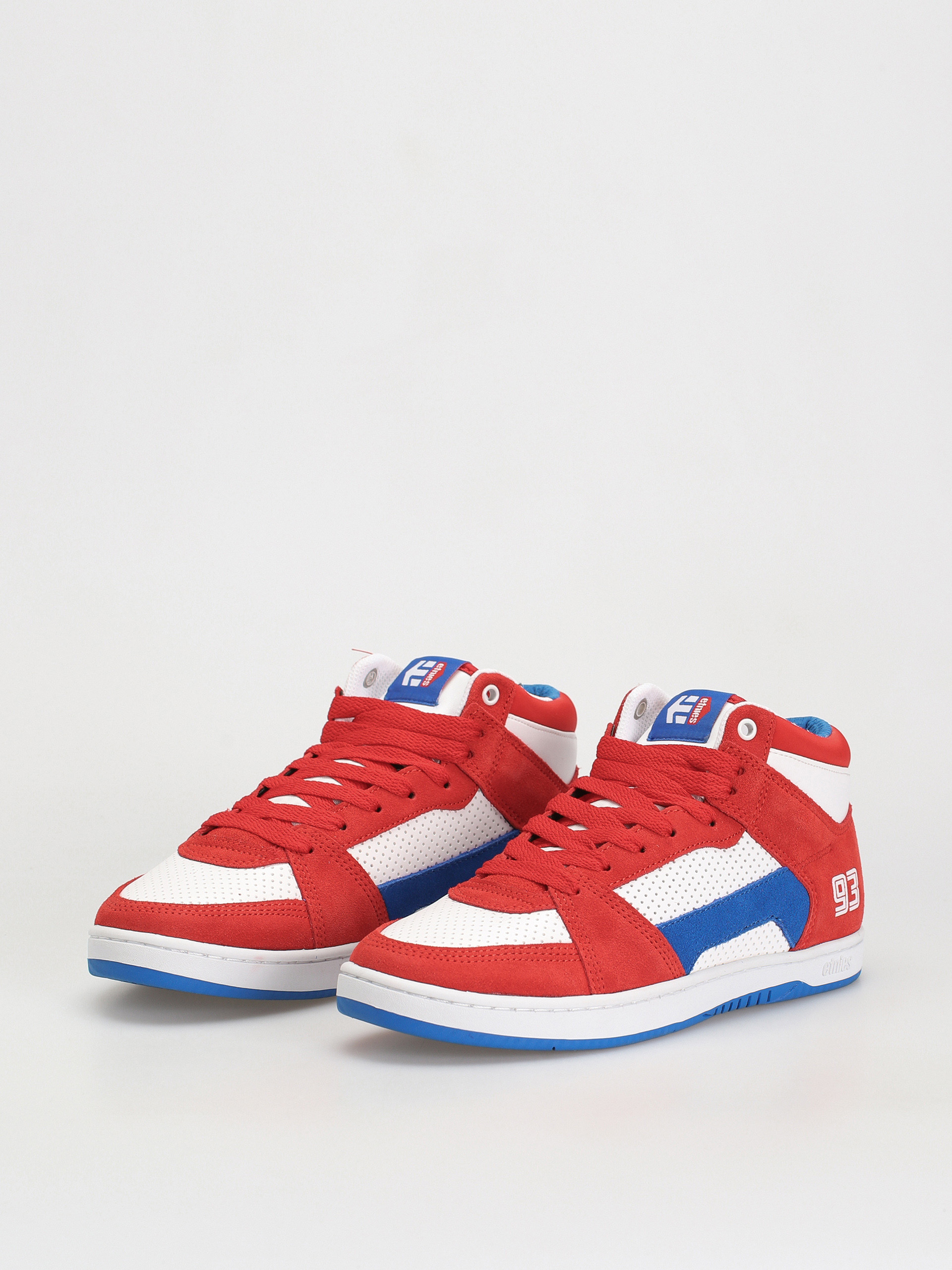 Etnies Mc Rap Hi Shoes (red/white/blue)