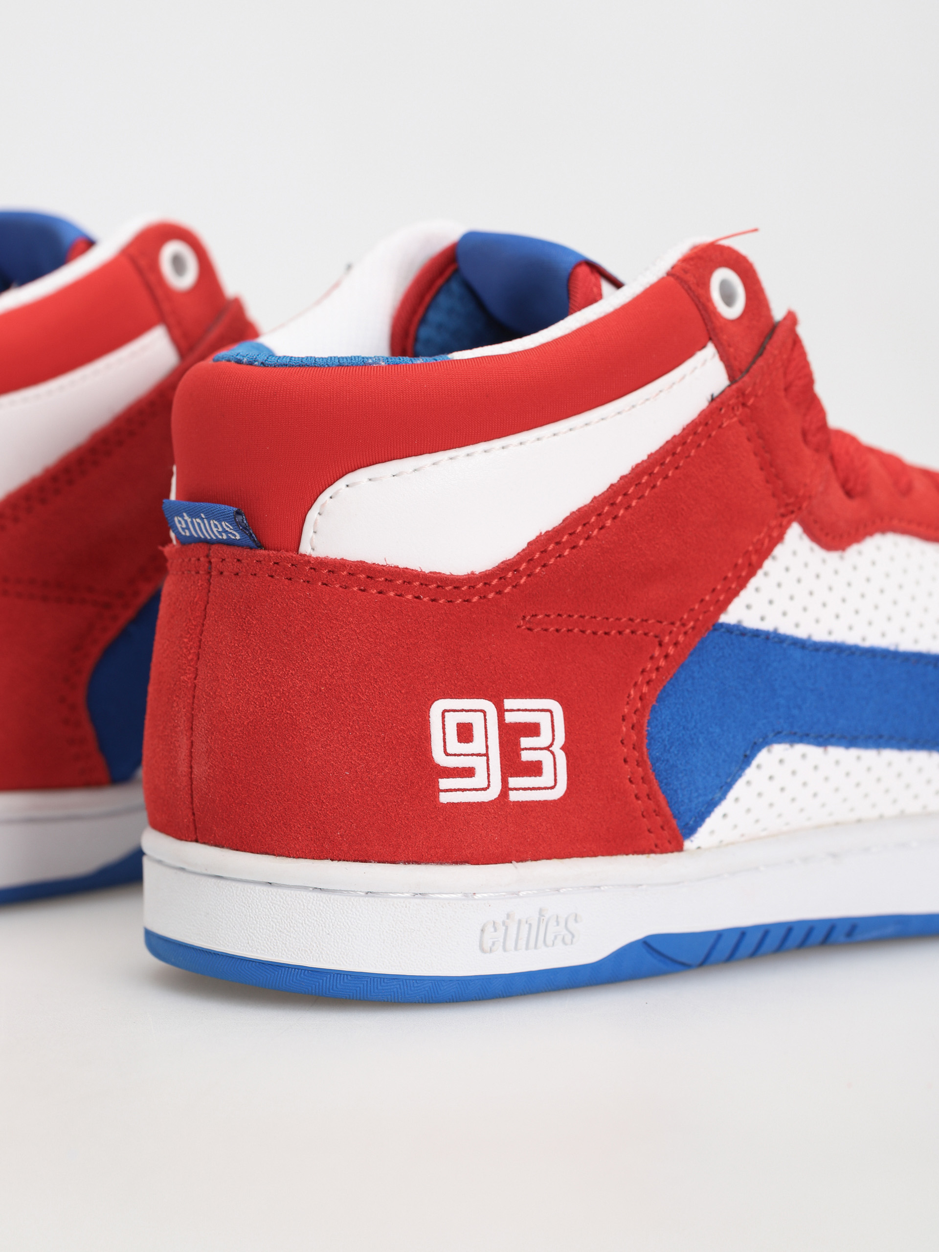 Etnies Mc Rap Hi Shoes (red/white/blue)