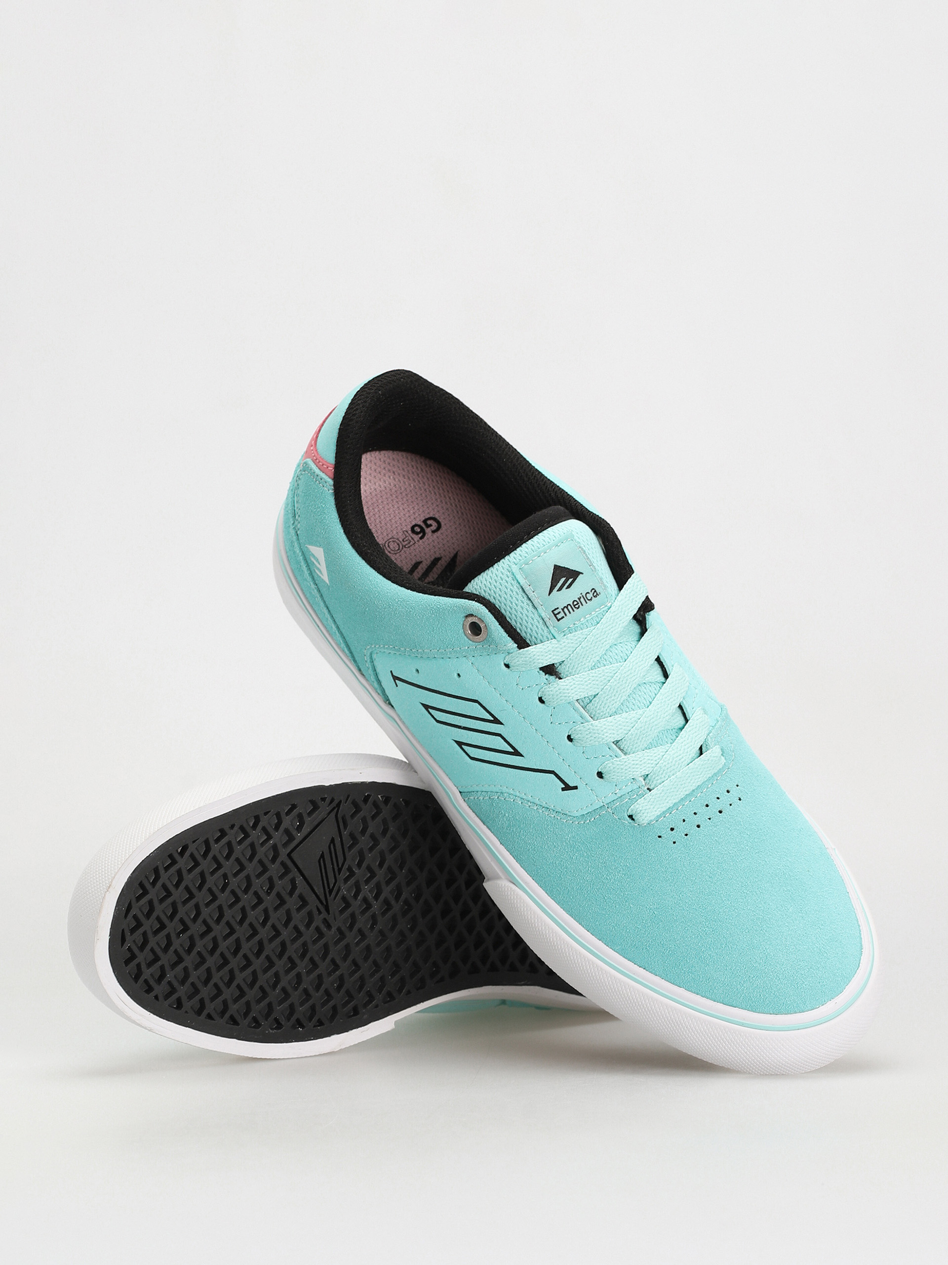Emerica The Low Vulc Shoes (aquamarine)