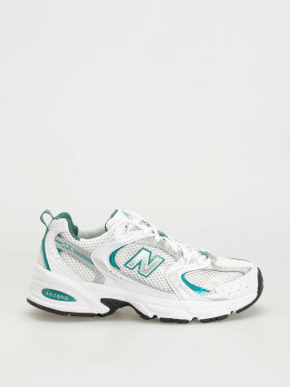 New Balance 530 Shoes (white/silver metalic/turquoise)