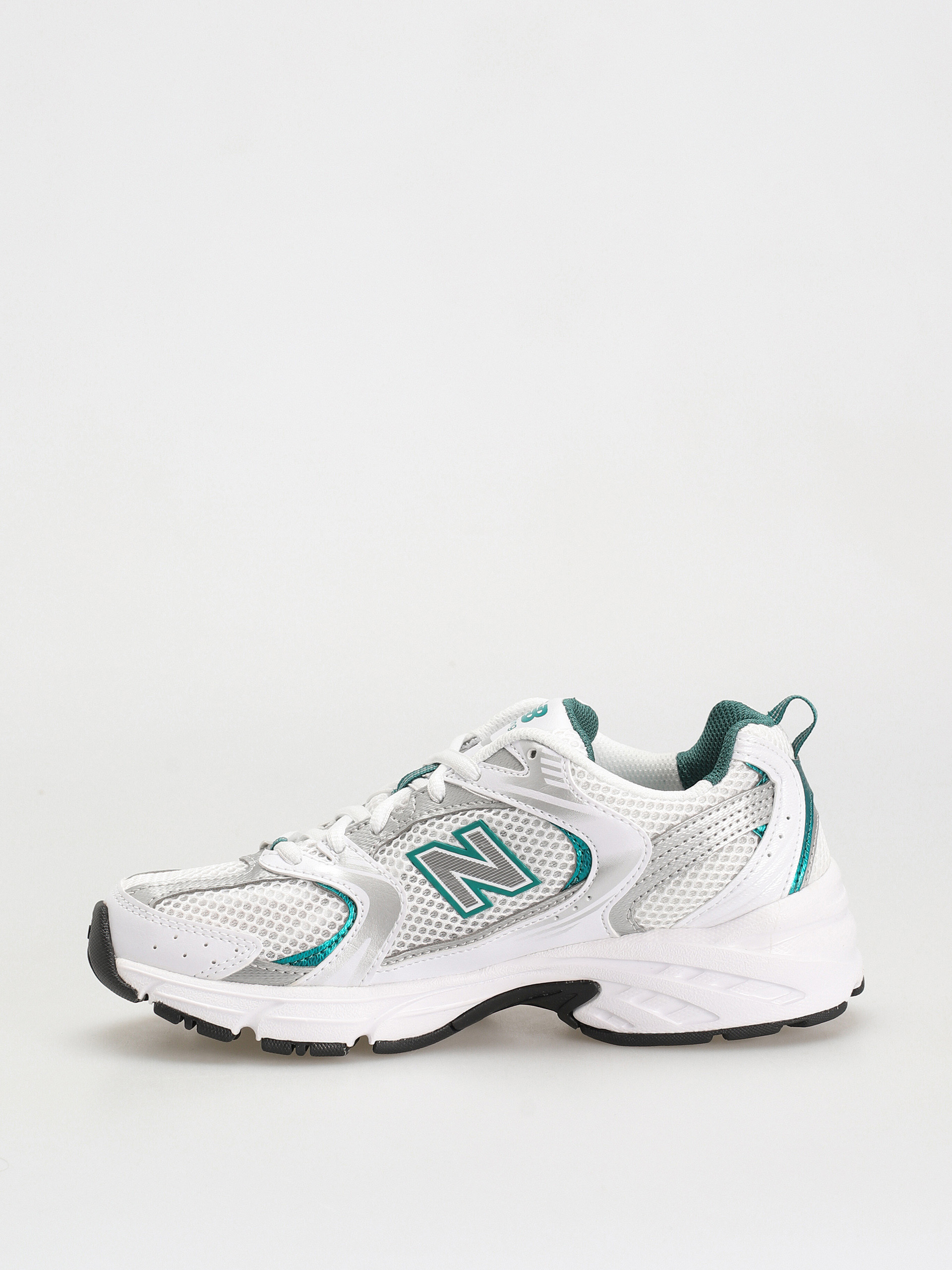 New Balance 530 Shoes (white/silver metalic/turquoise)