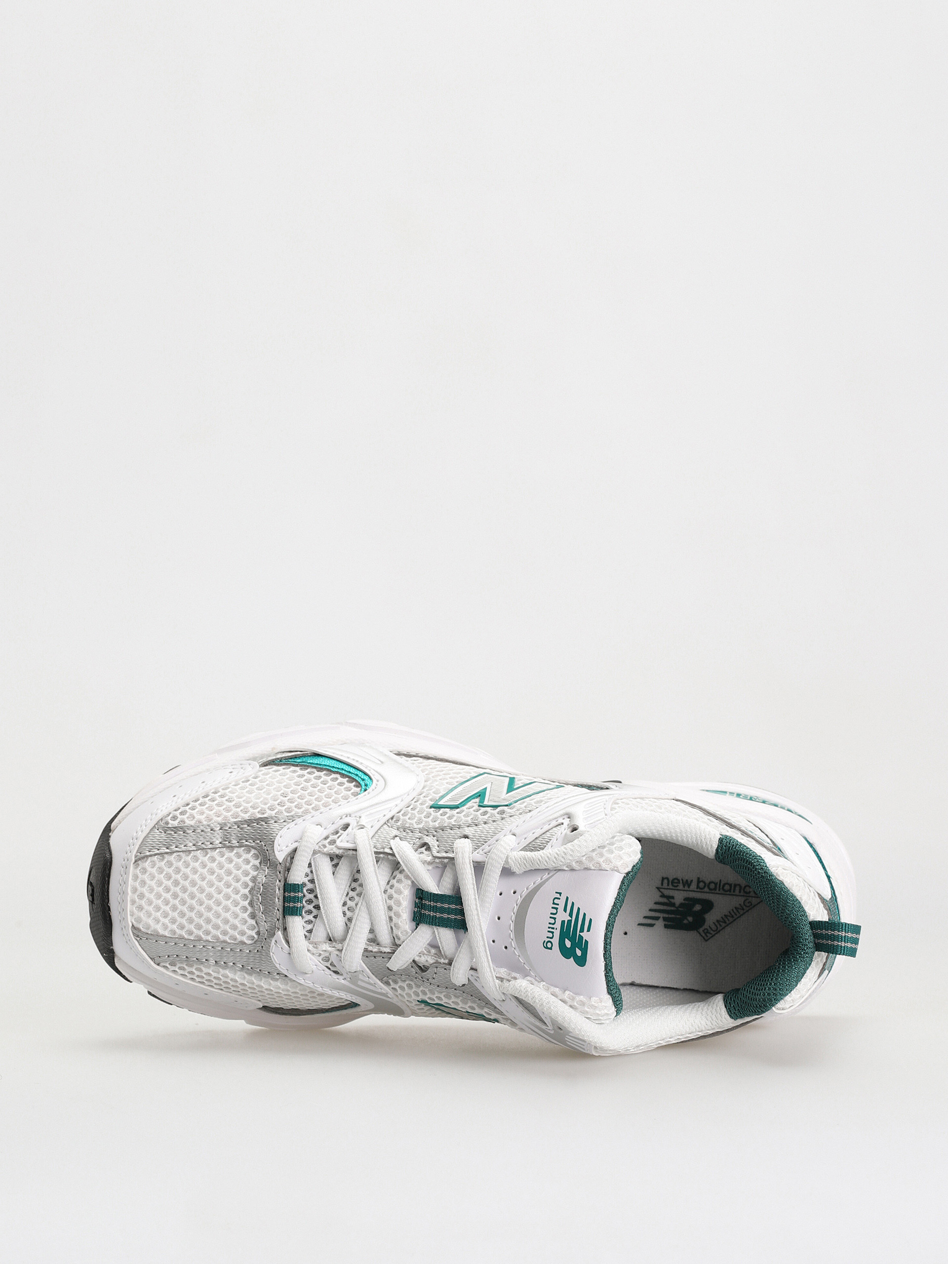 New Balance 530 Shoes (white/silver metalic/turquoise)
