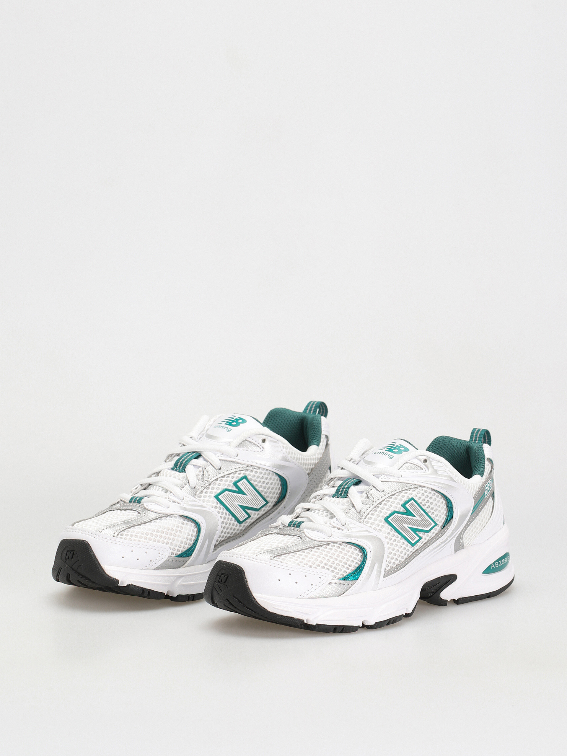 New Balance 530 Schuhe (white/silver metalic/turquoise)