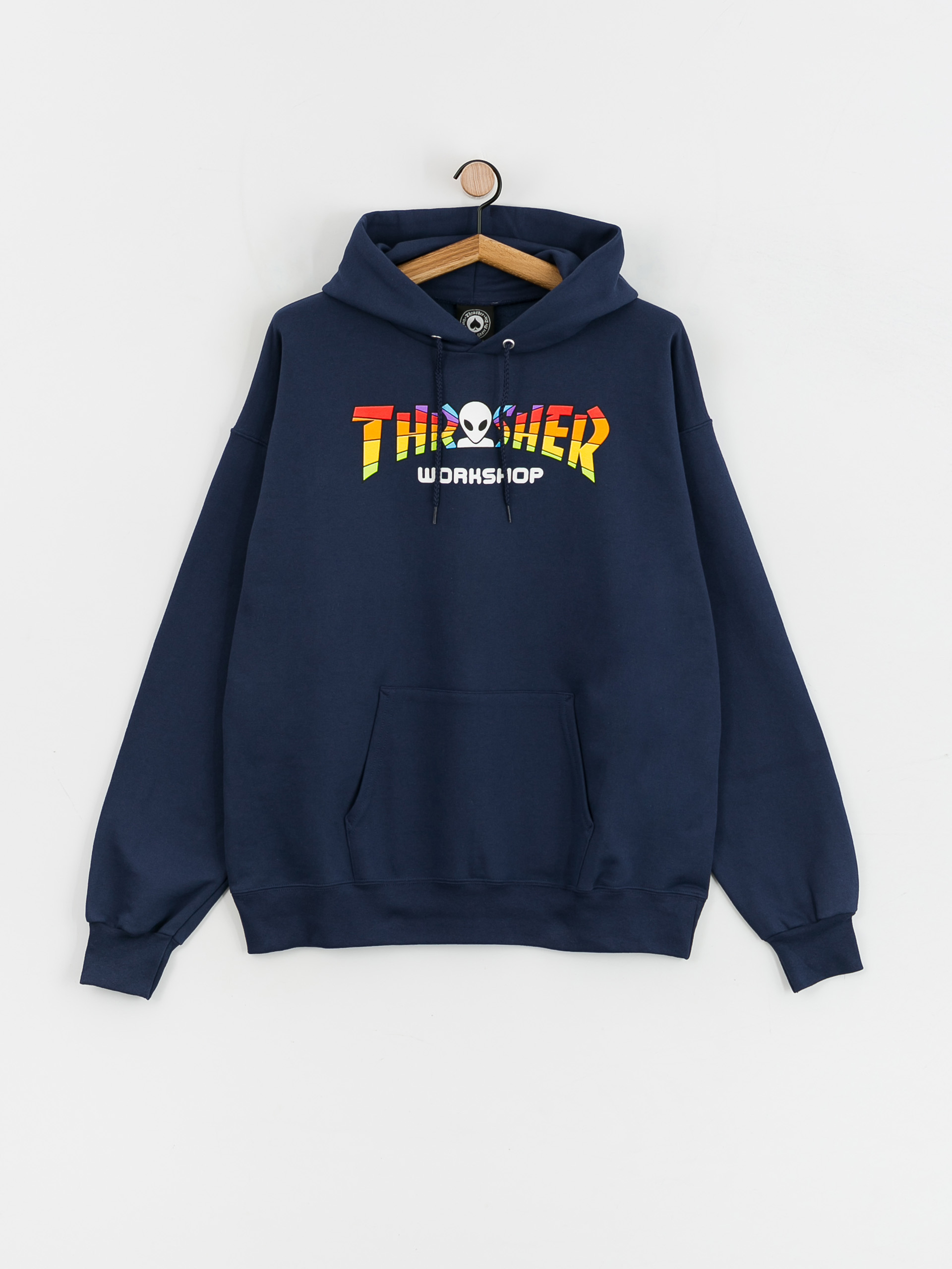 Thrasher X Alien Workshop Spectrum HD Hoodie (navy)