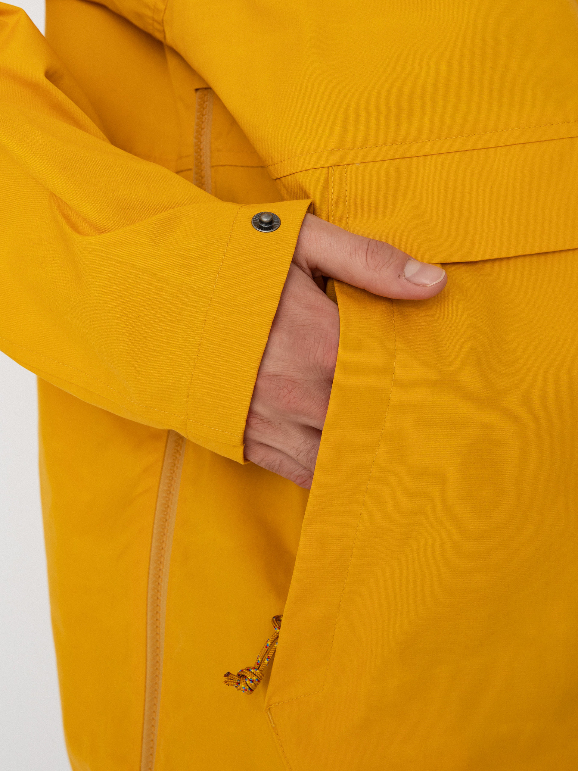 Fjallraven Vardag Anorak Jacket (mustard yellow)