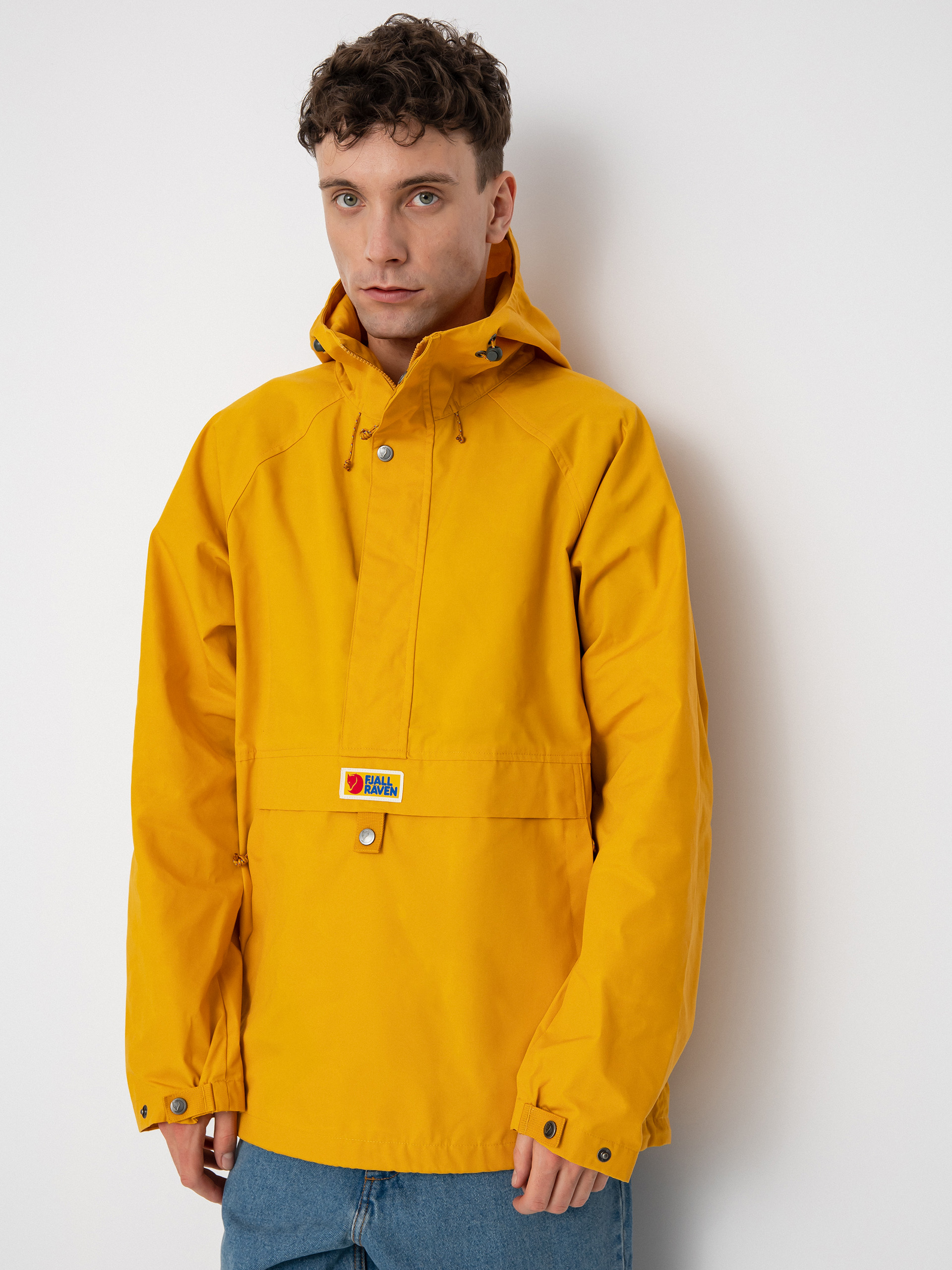 Fjallraven Vardag Anorak Jacket (mustard yellow)