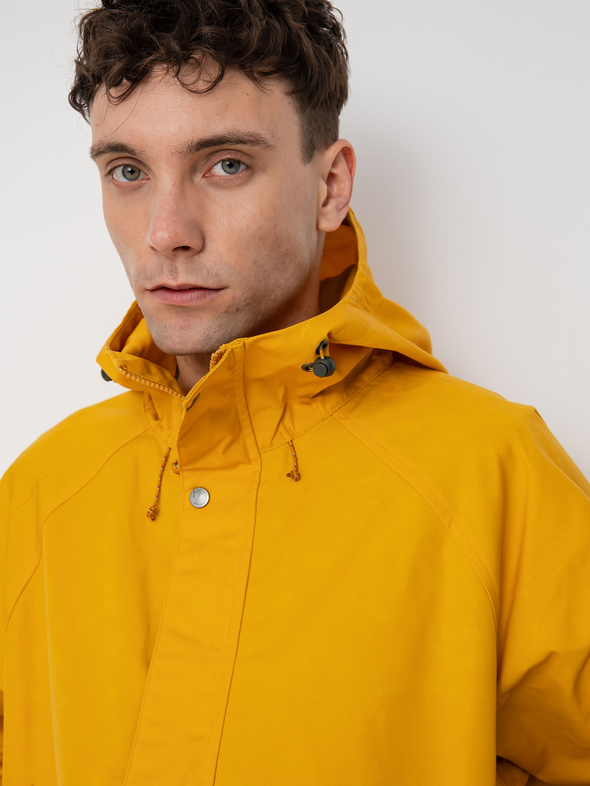 Mustard yellow shop anorak jacket