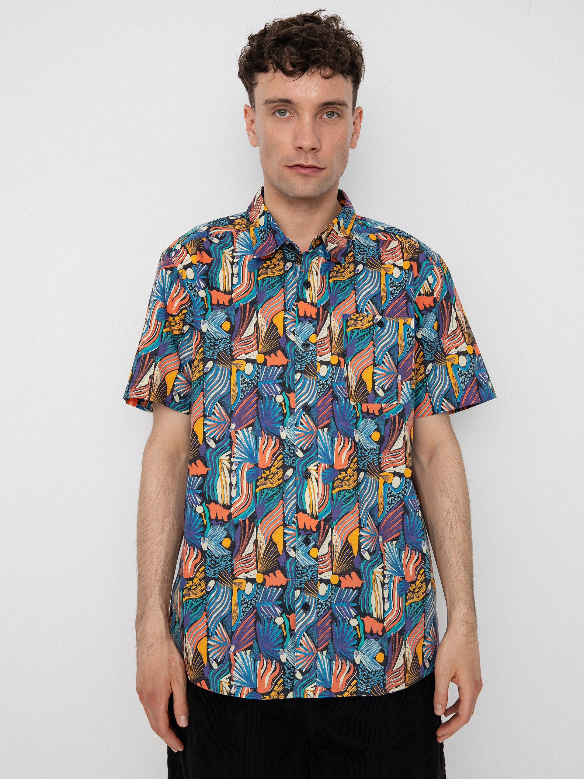 Patagonia Go To Hemd (joy/pitch blue)