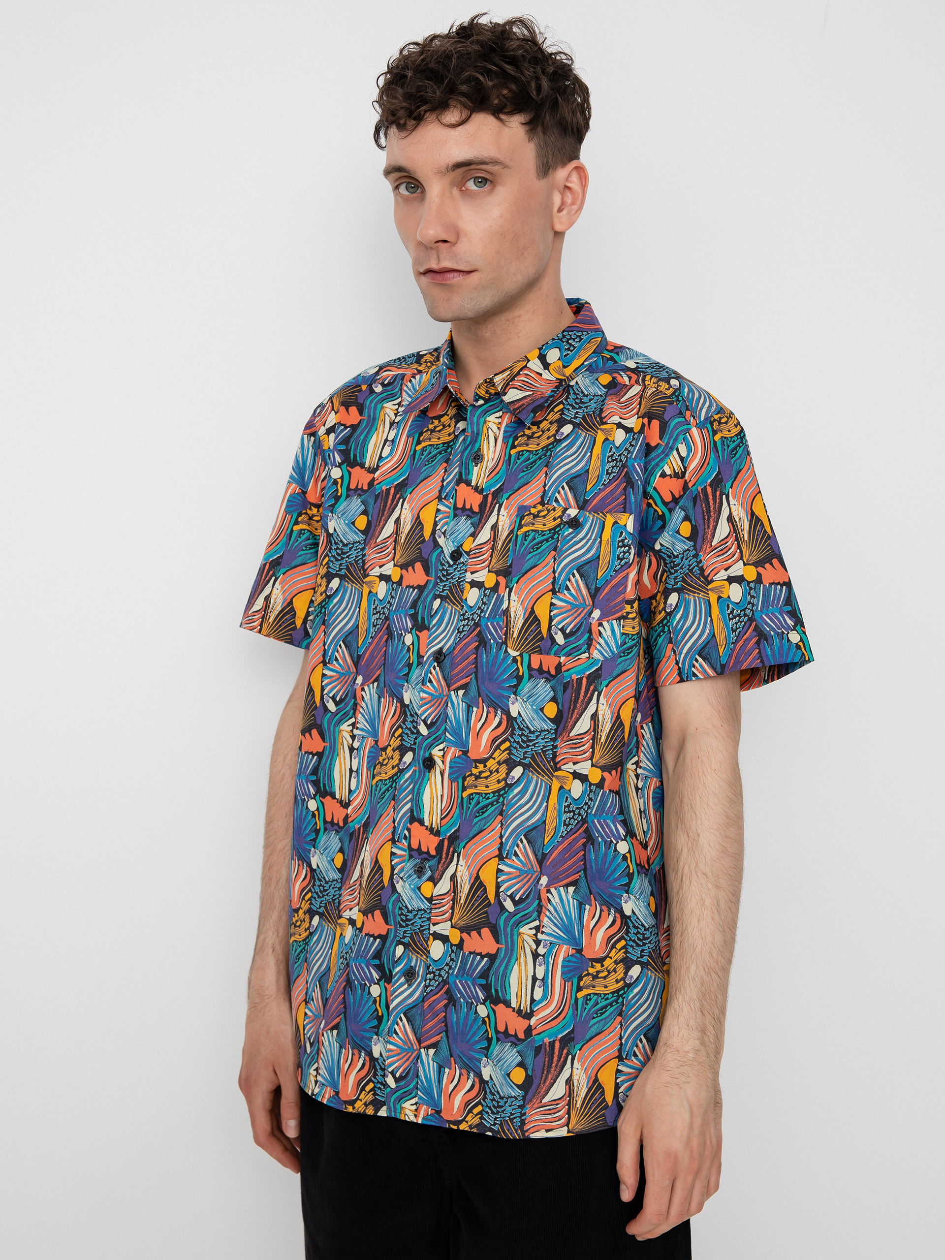 Patagonia Go To Hemd (joy/pitch blue)