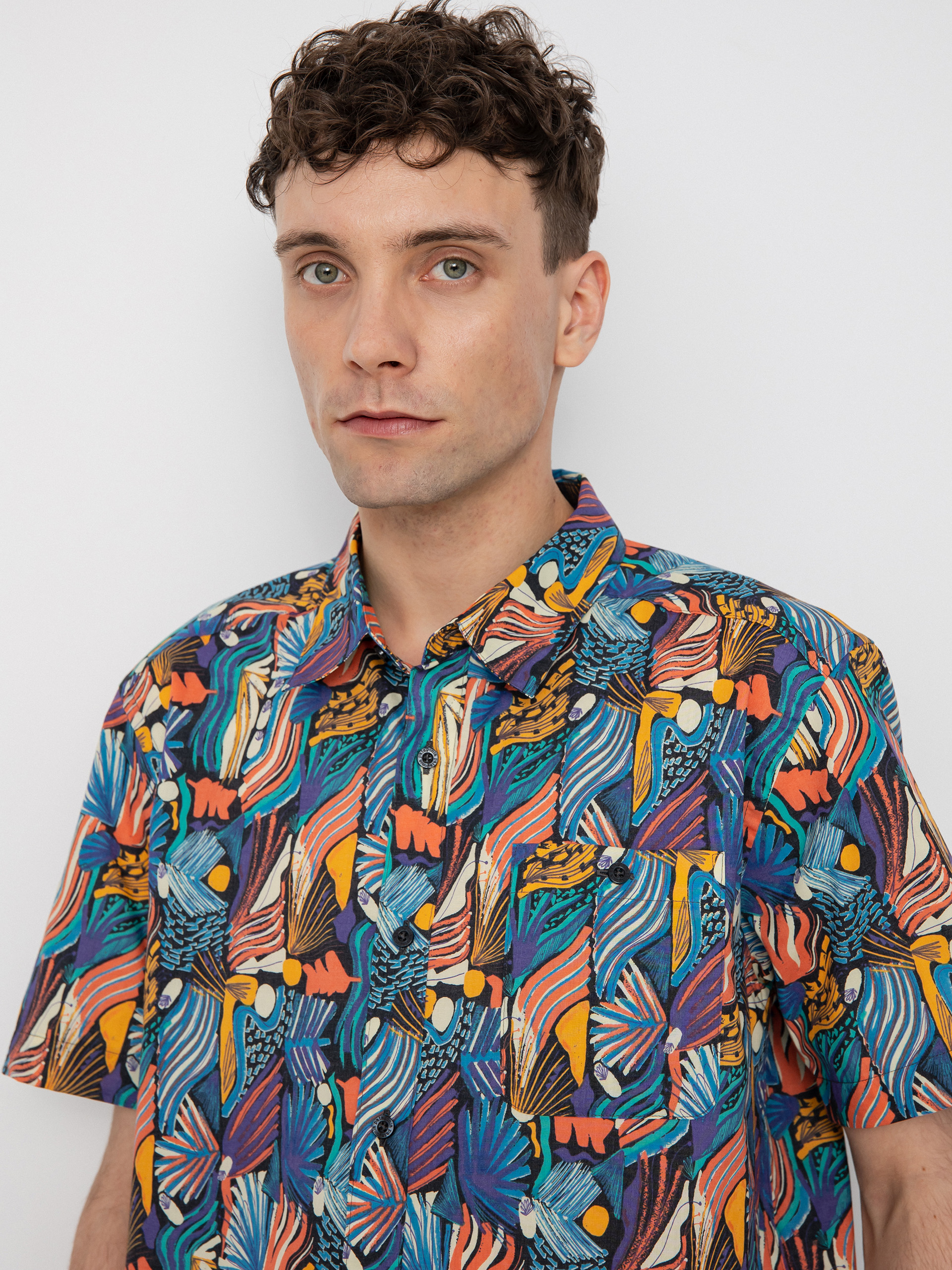 Patagonia Go To Hemd (joy/pitch blue)