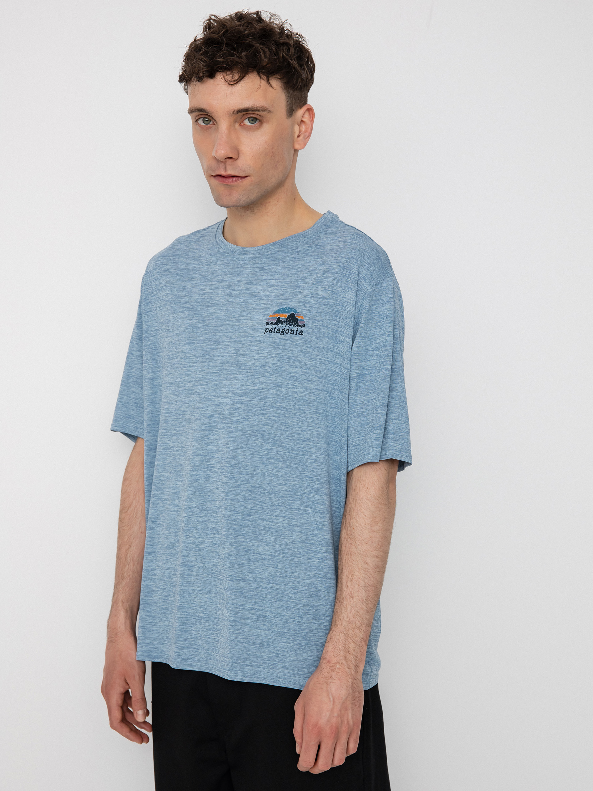 graphic blue tee