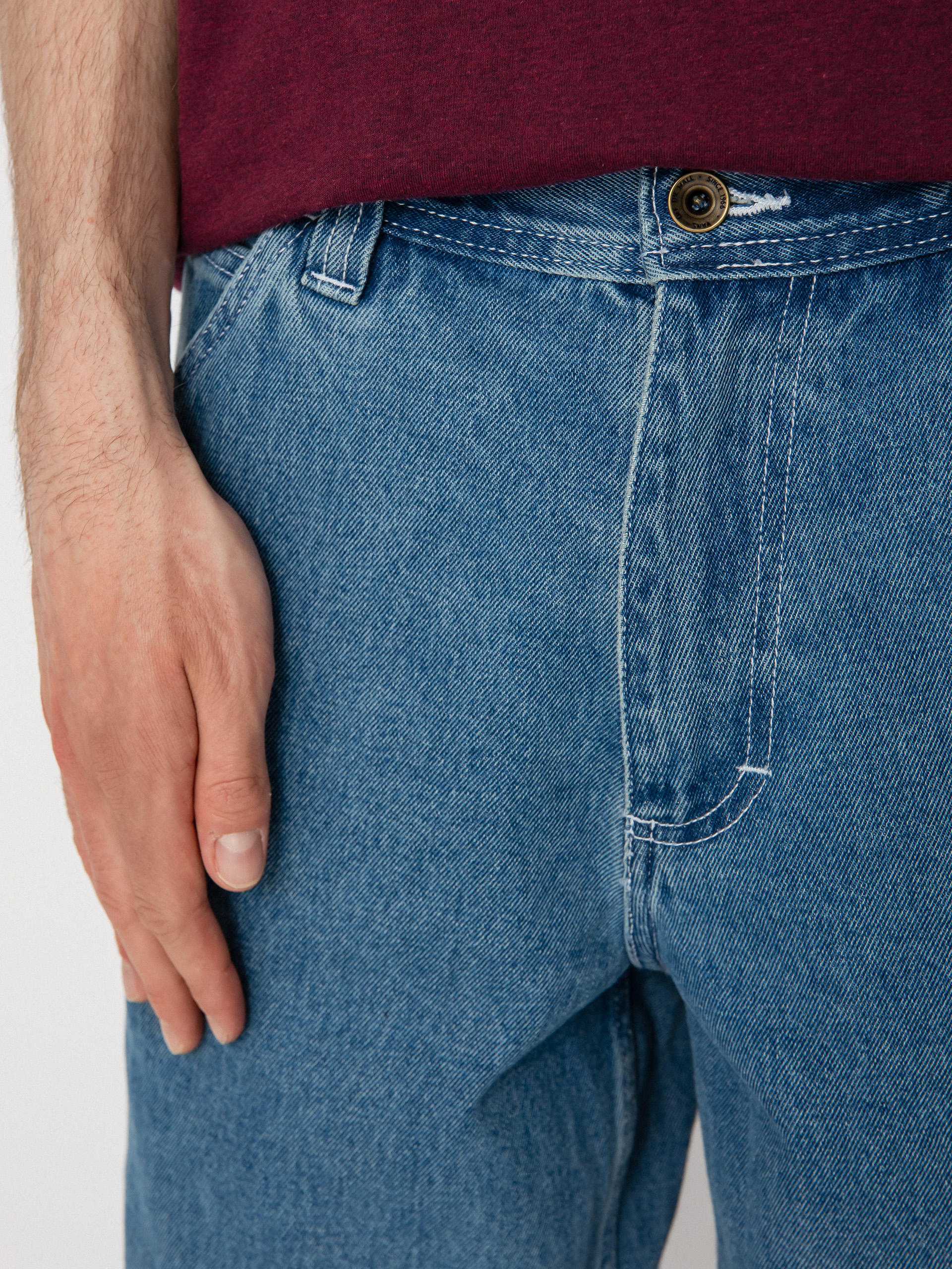 Vans Drill Chore Louniwe Denim Shorts (stone wash)