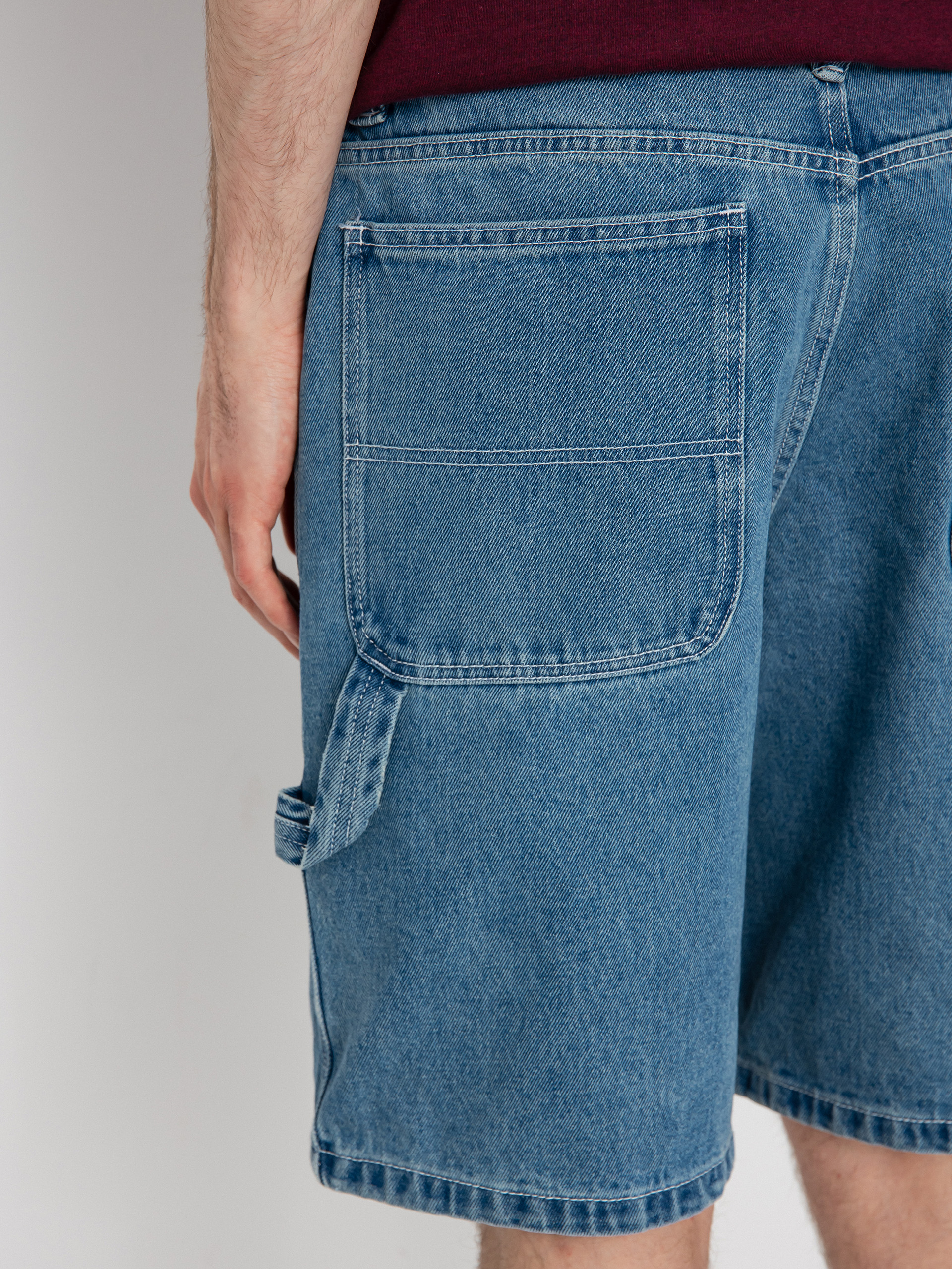 Vans Drill Chore Louniwe Denim Shorts (stone wash)