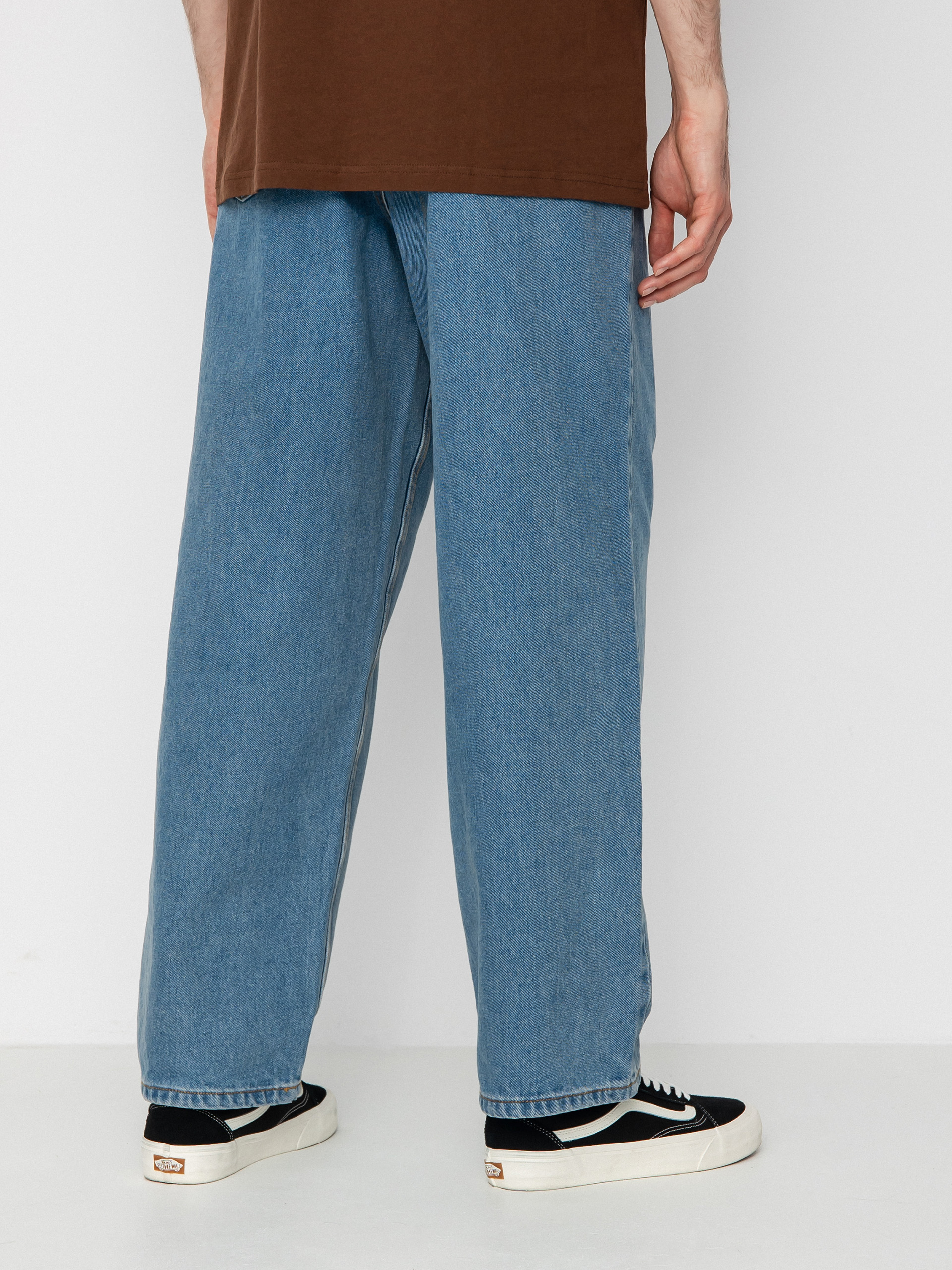 Vans Covina 5Pkt Baggy Denim Pants (stone wash)