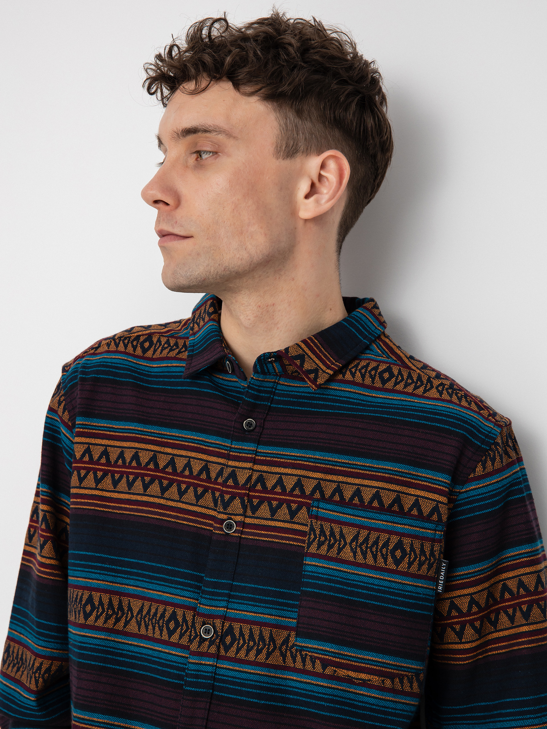 Iriedaily Vintachi Hemd (navy)