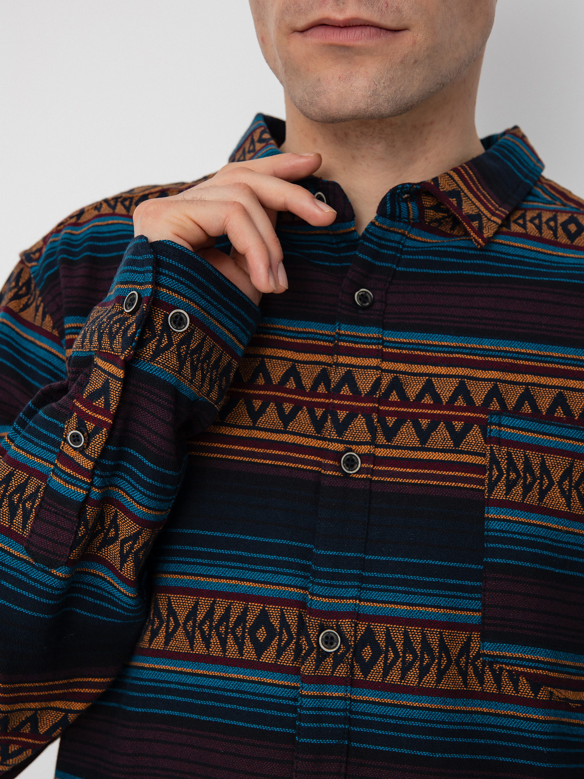 Iriedaily Vintachi Hemd (navy)