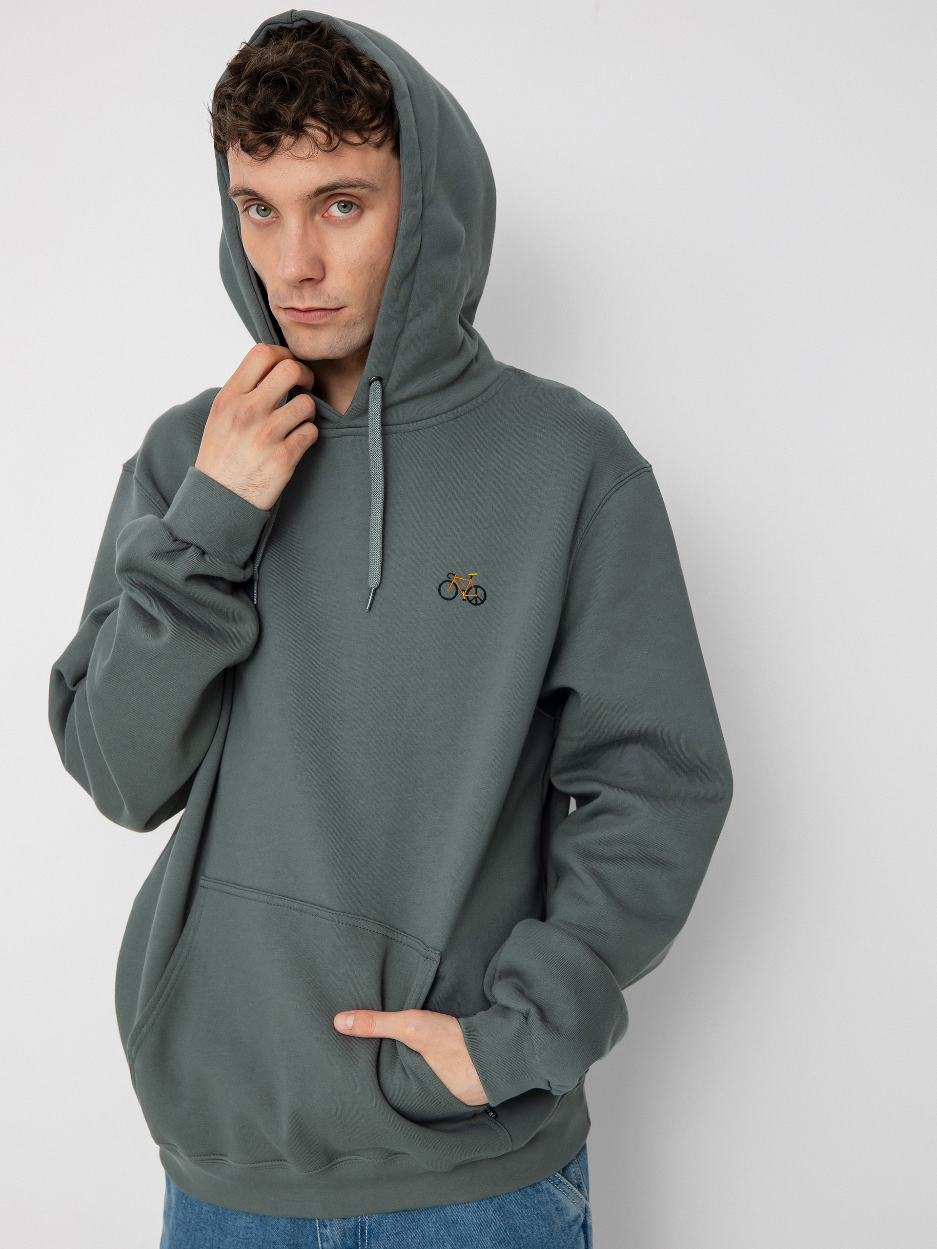 Iriedaily Peaceride HD Hoodie (jungle green)